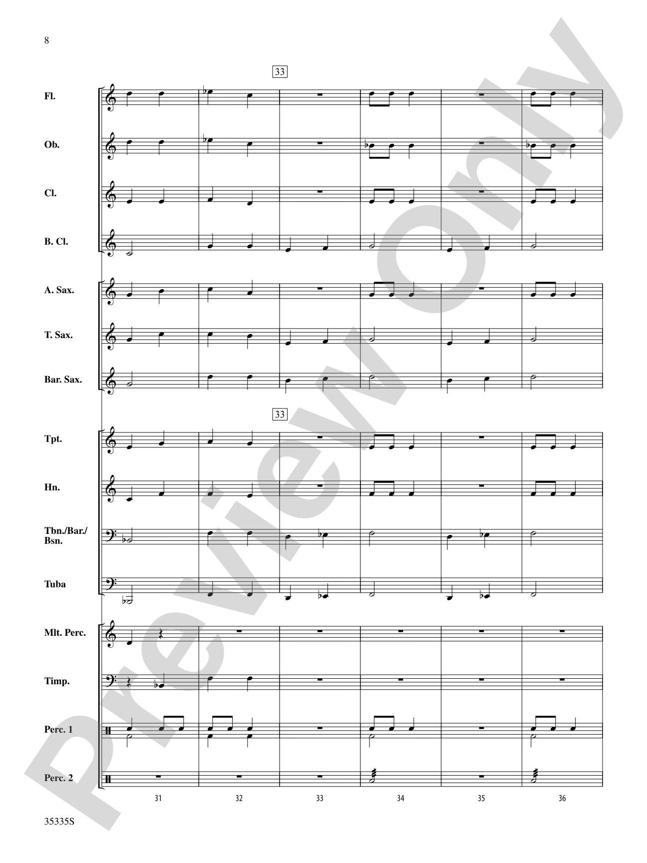Gizmo: Concert Band Conductor Score & Parts