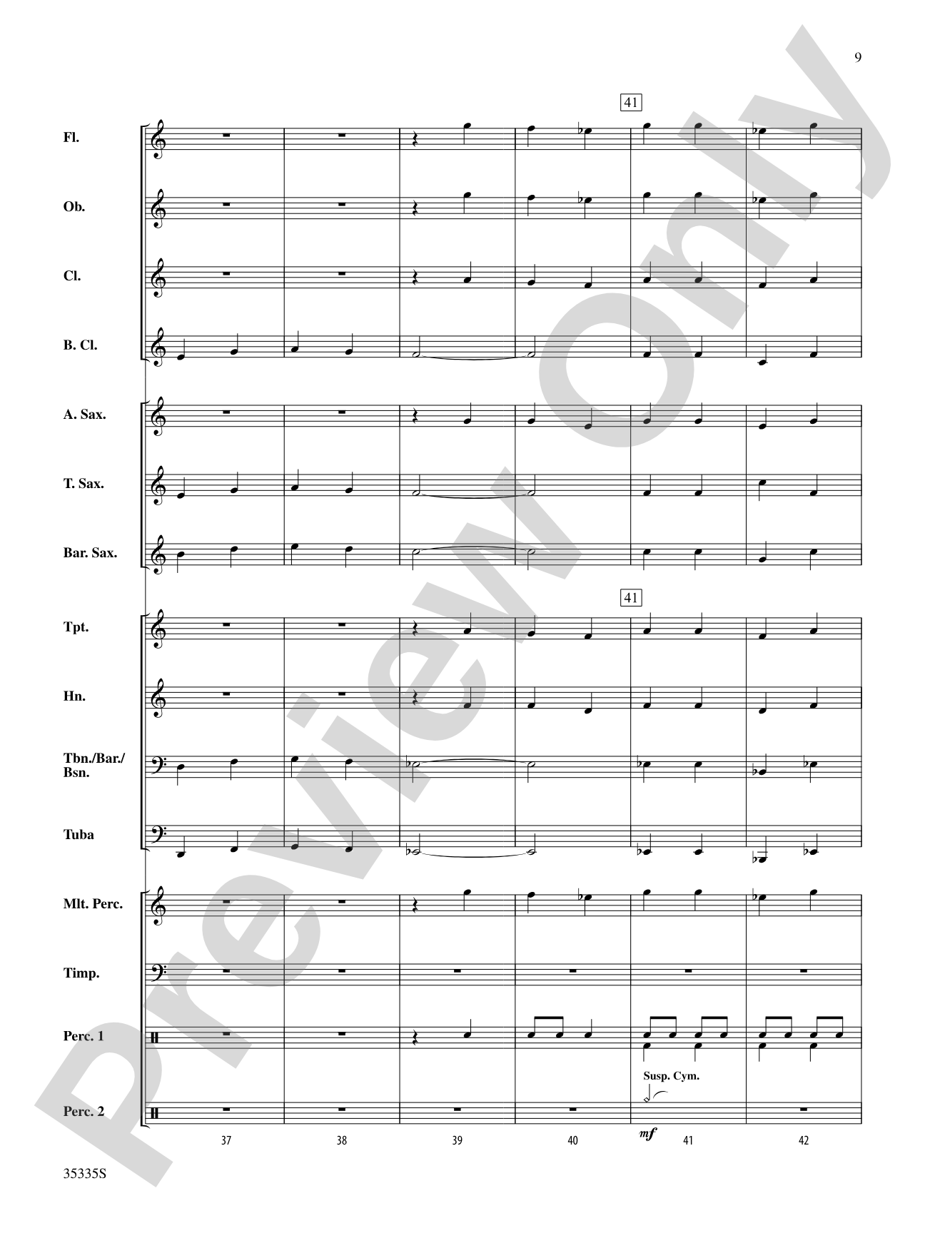 Gizmo: Concert Band Conductor Score & Parts