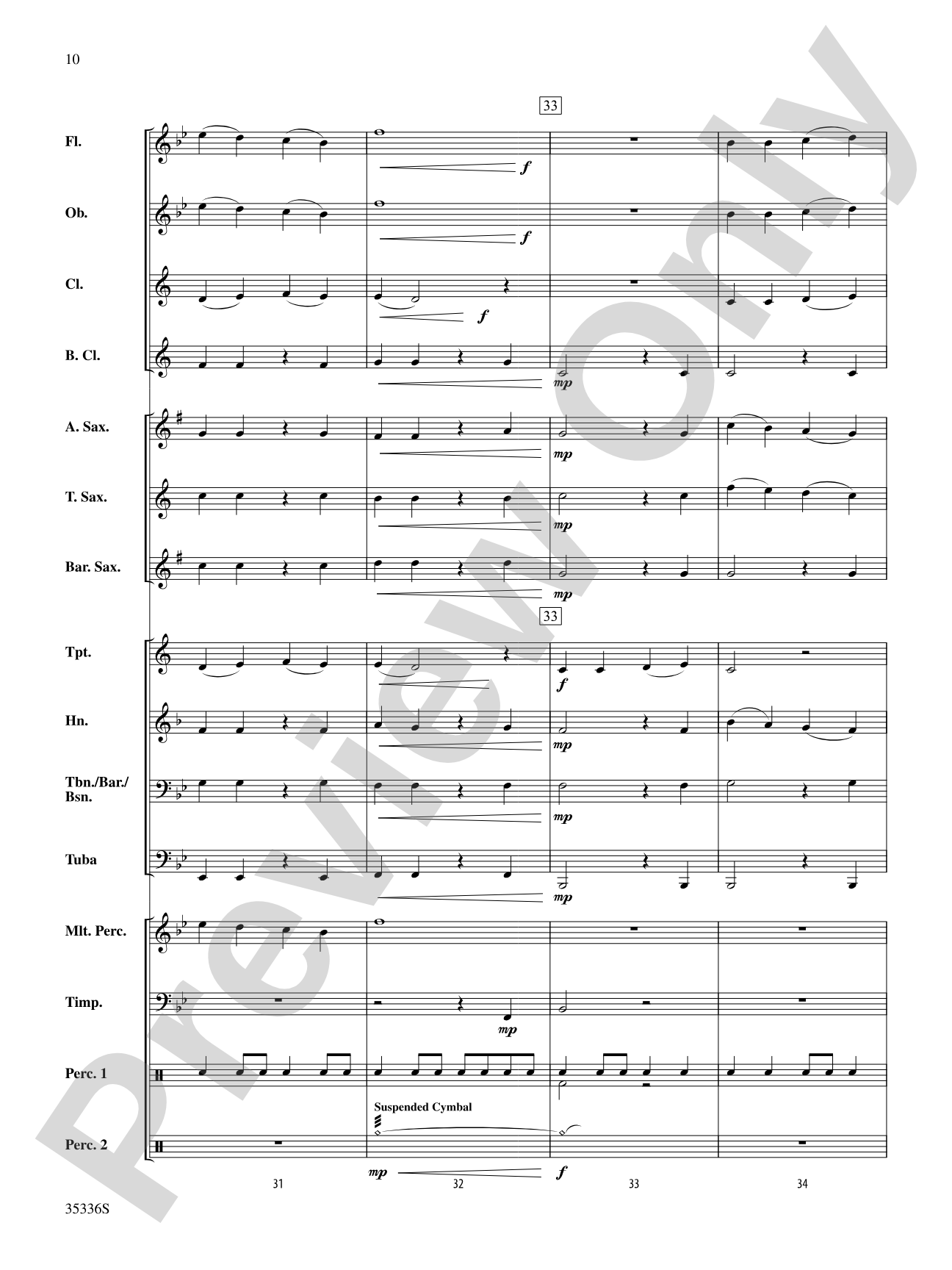 Variants on a Celtic Folk Tune: Score