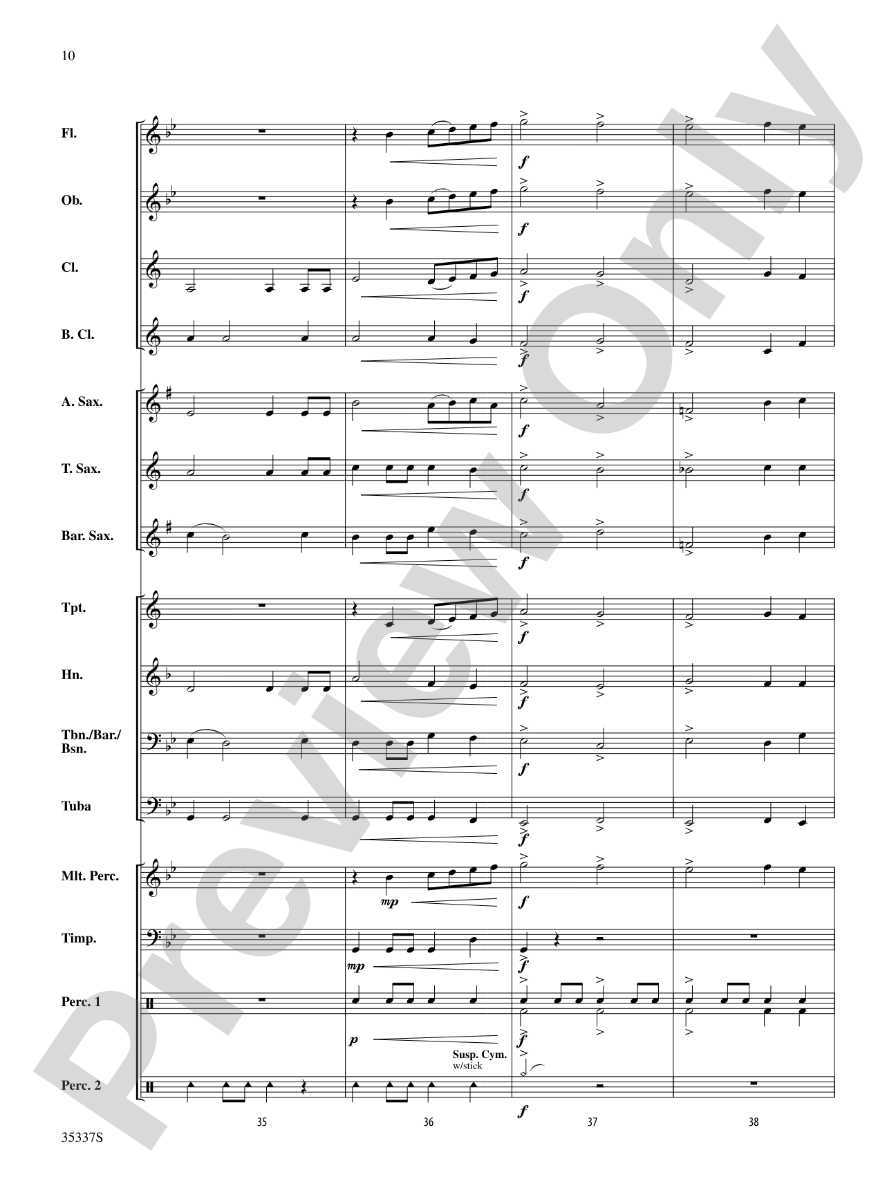 Areopogus: Concert Band Conductor Score & Parts