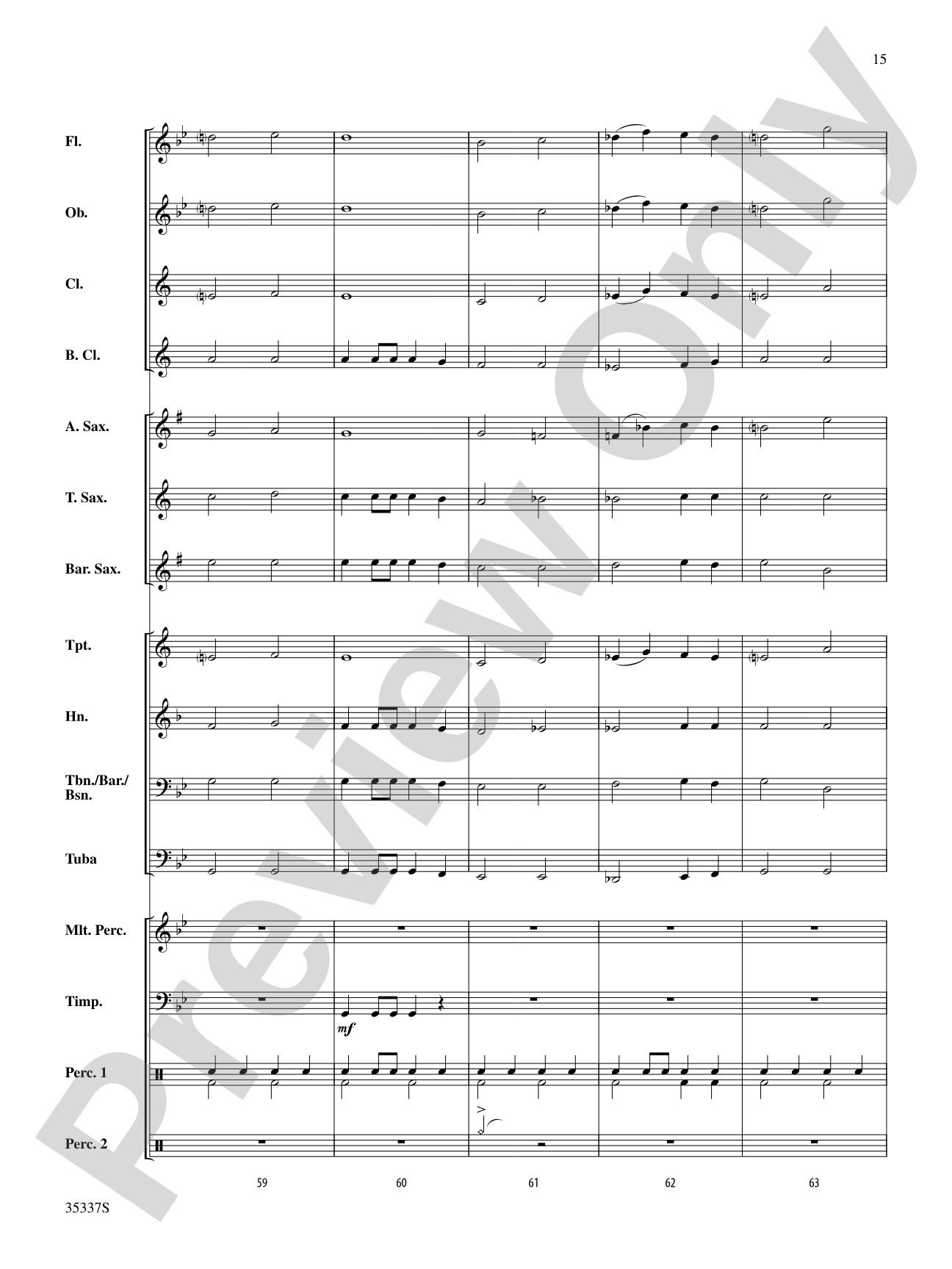 Areopogus: Concert Band Conductor Score & Parts
