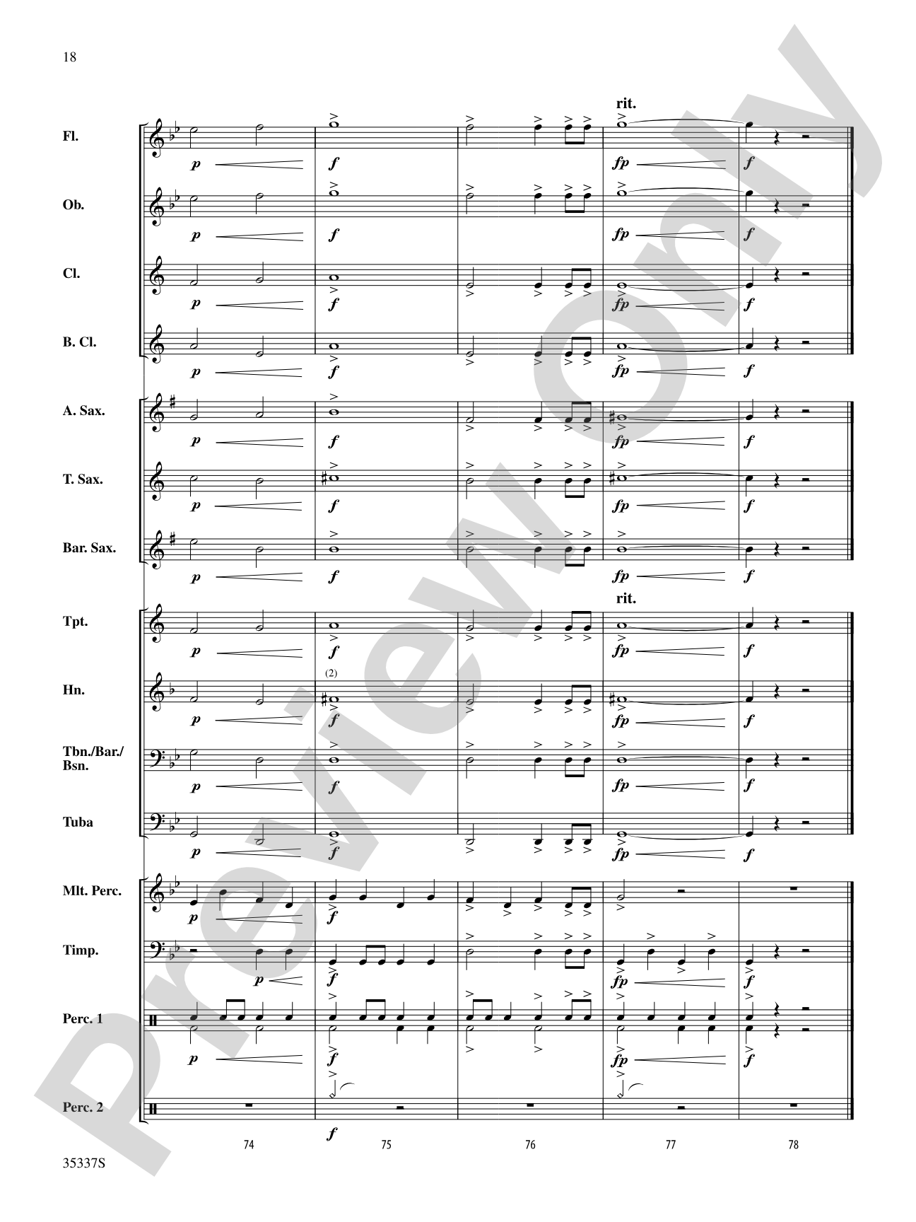 Areopogus: Concert Band Conductor Score & Parts