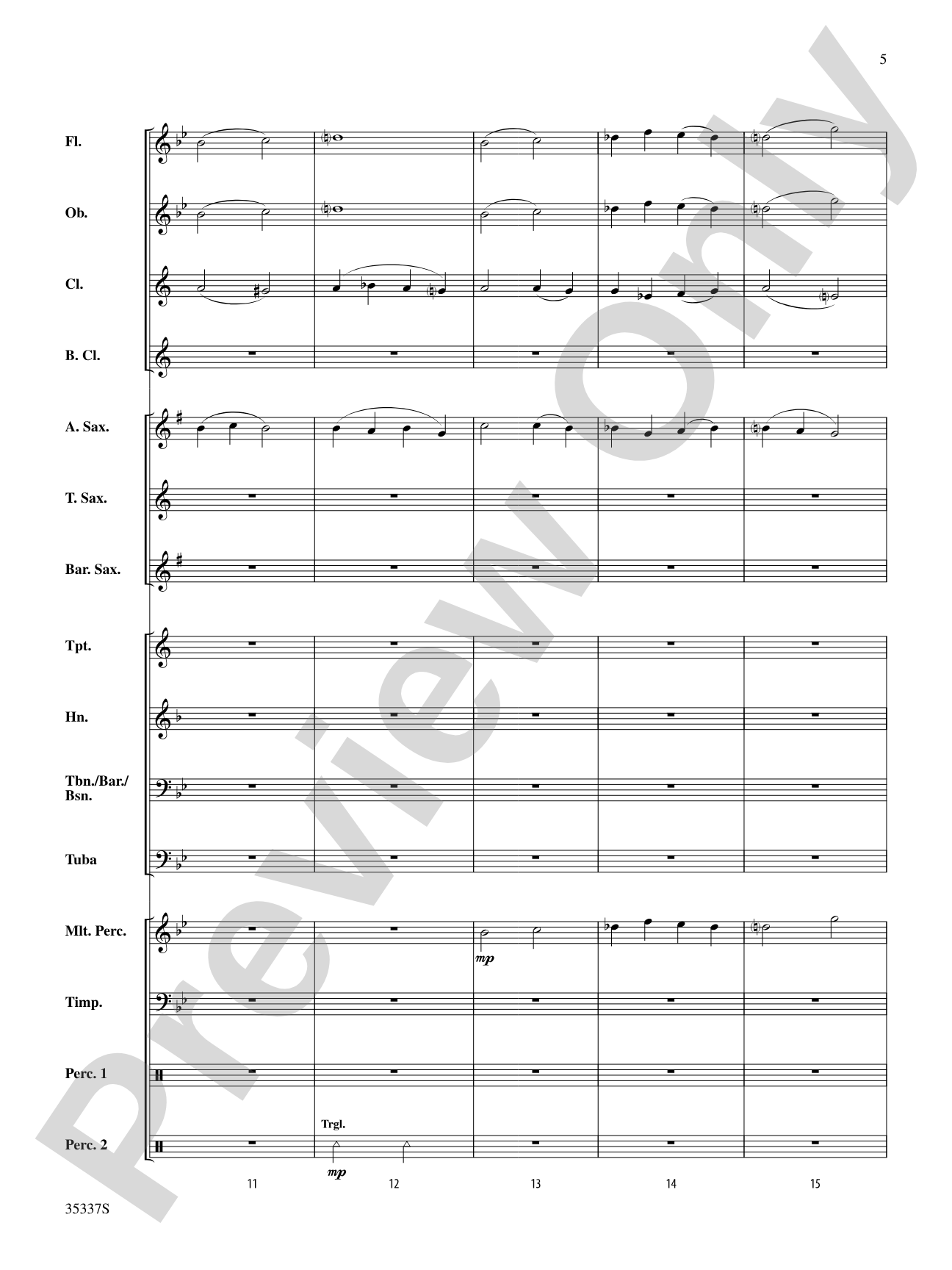 Areopogus: Concert Band Conductor Score & Parts