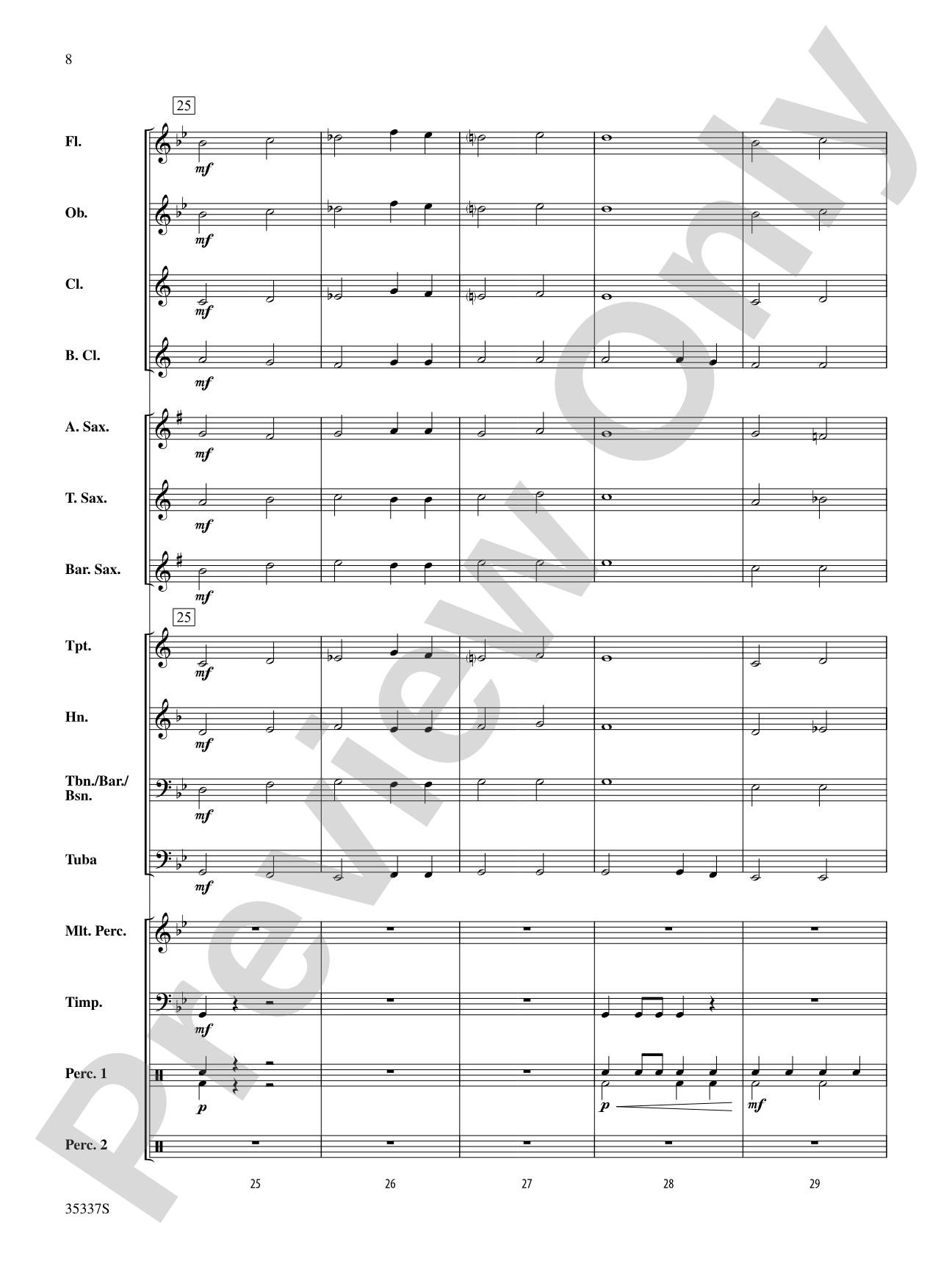 Areopogus: Concert Band Conductor Score & Parts