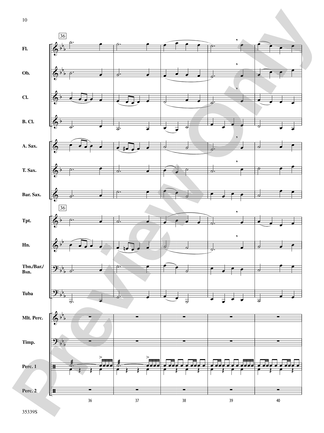 O Come Emmanuel: Concert Band Conductor Score & Parts