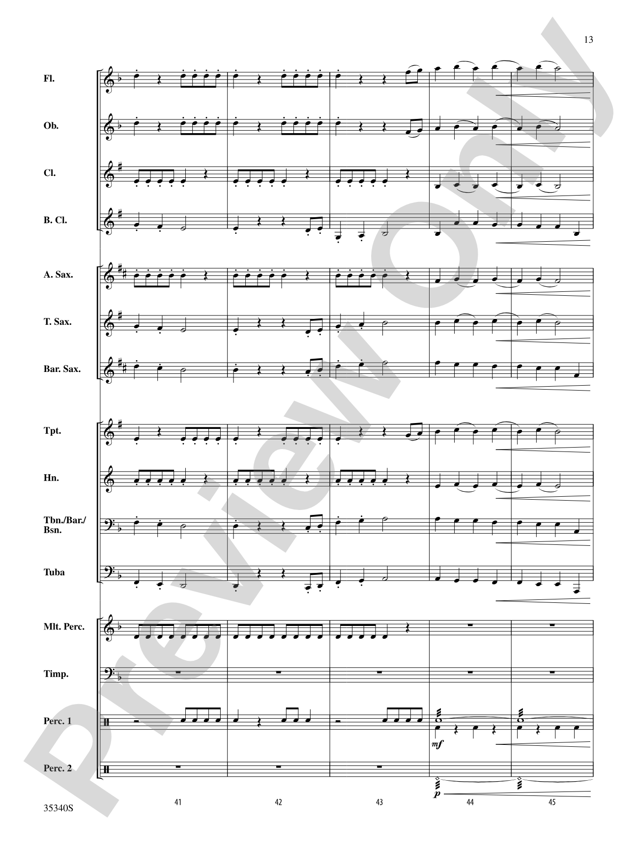 Hurakan: Concert Band Conductor Score & Parts