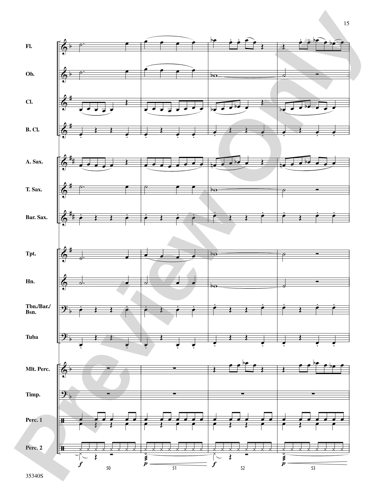 Hurakan: Concert Band Conductor Score & Parts