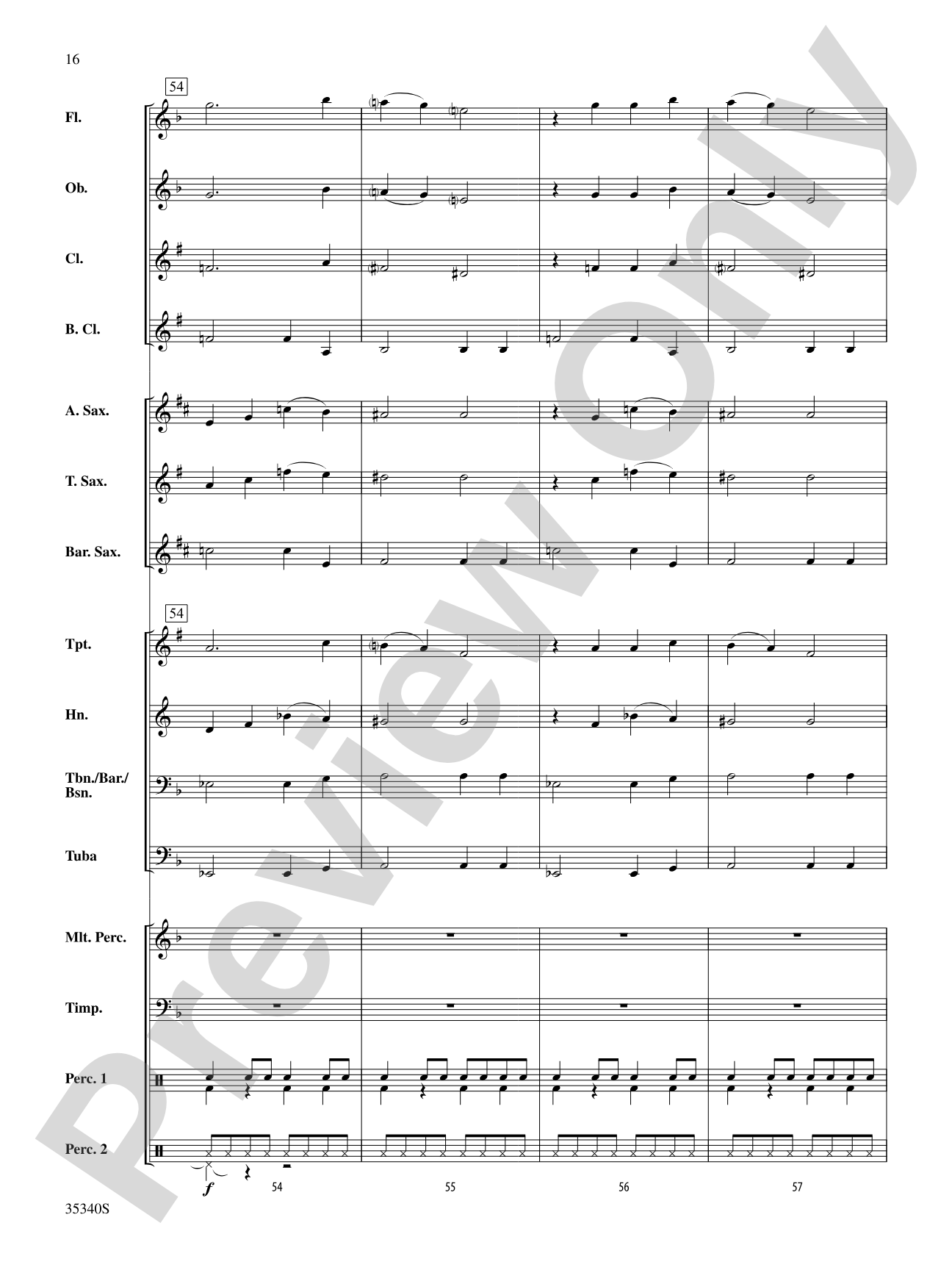 Hurakan: Concert Band Conductor Score & Parts