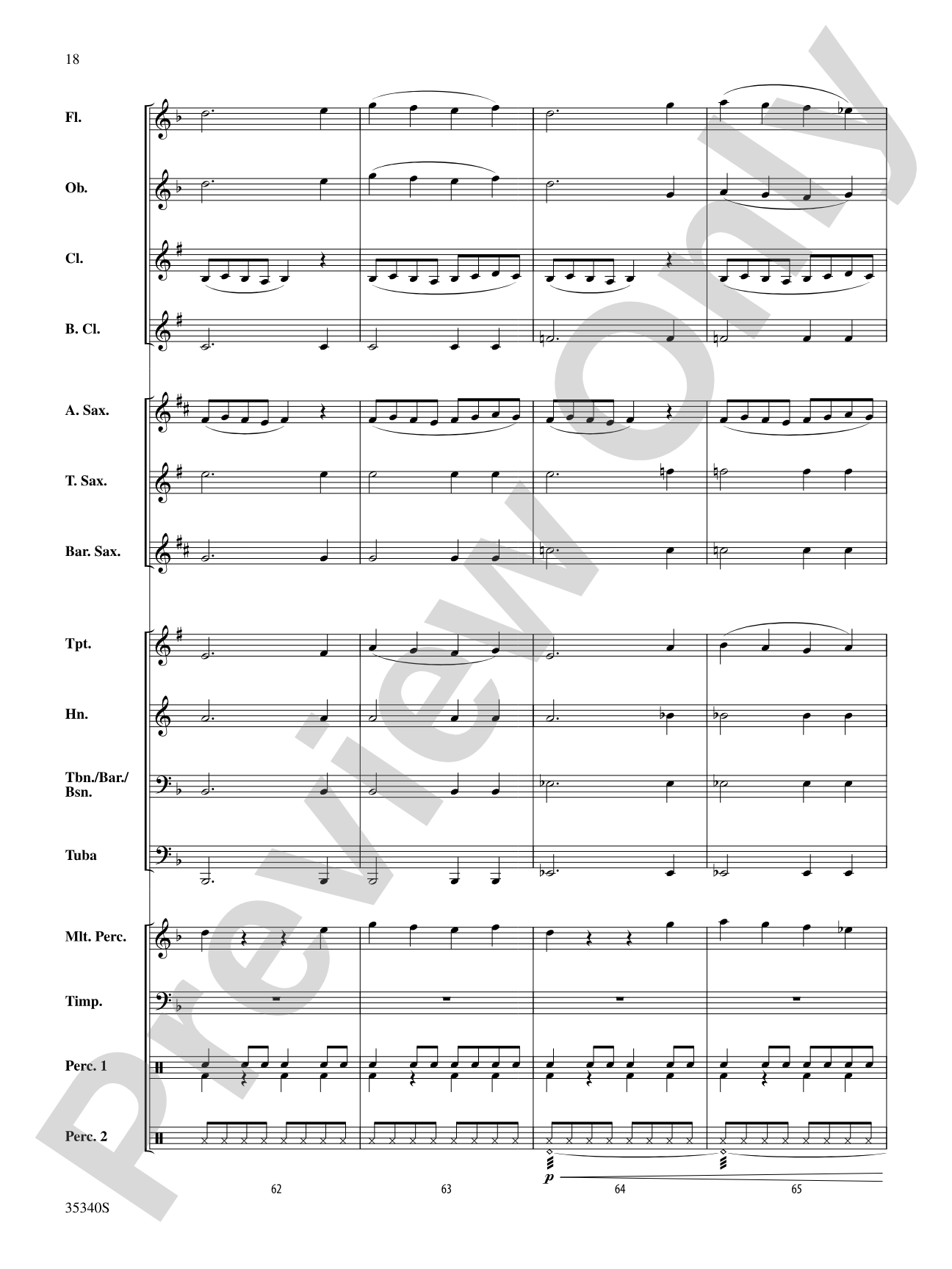 Hurakan: Concert Band Conductor Score & Parts