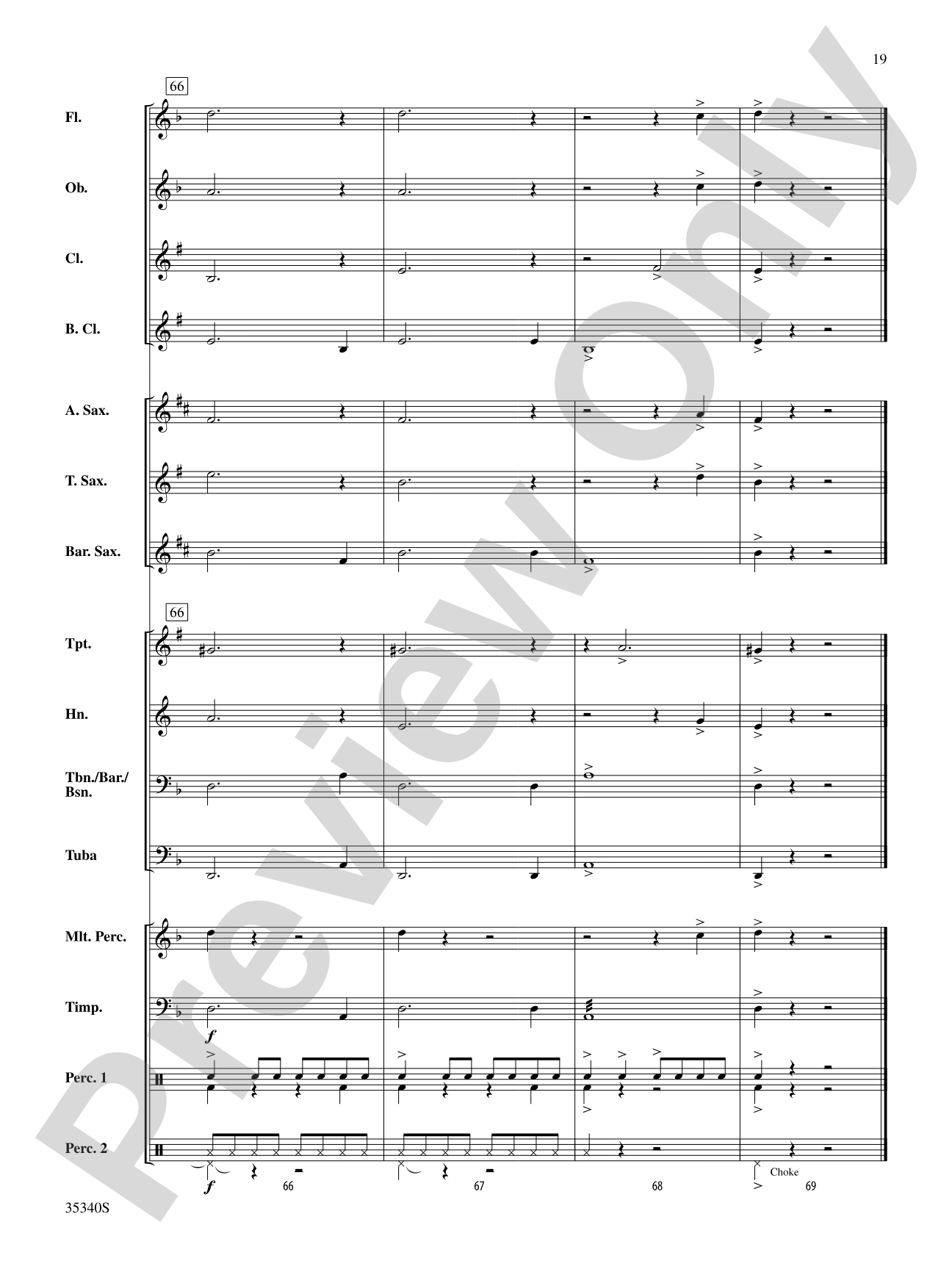 Hurakan: Concert Band Conductor Score & Parts