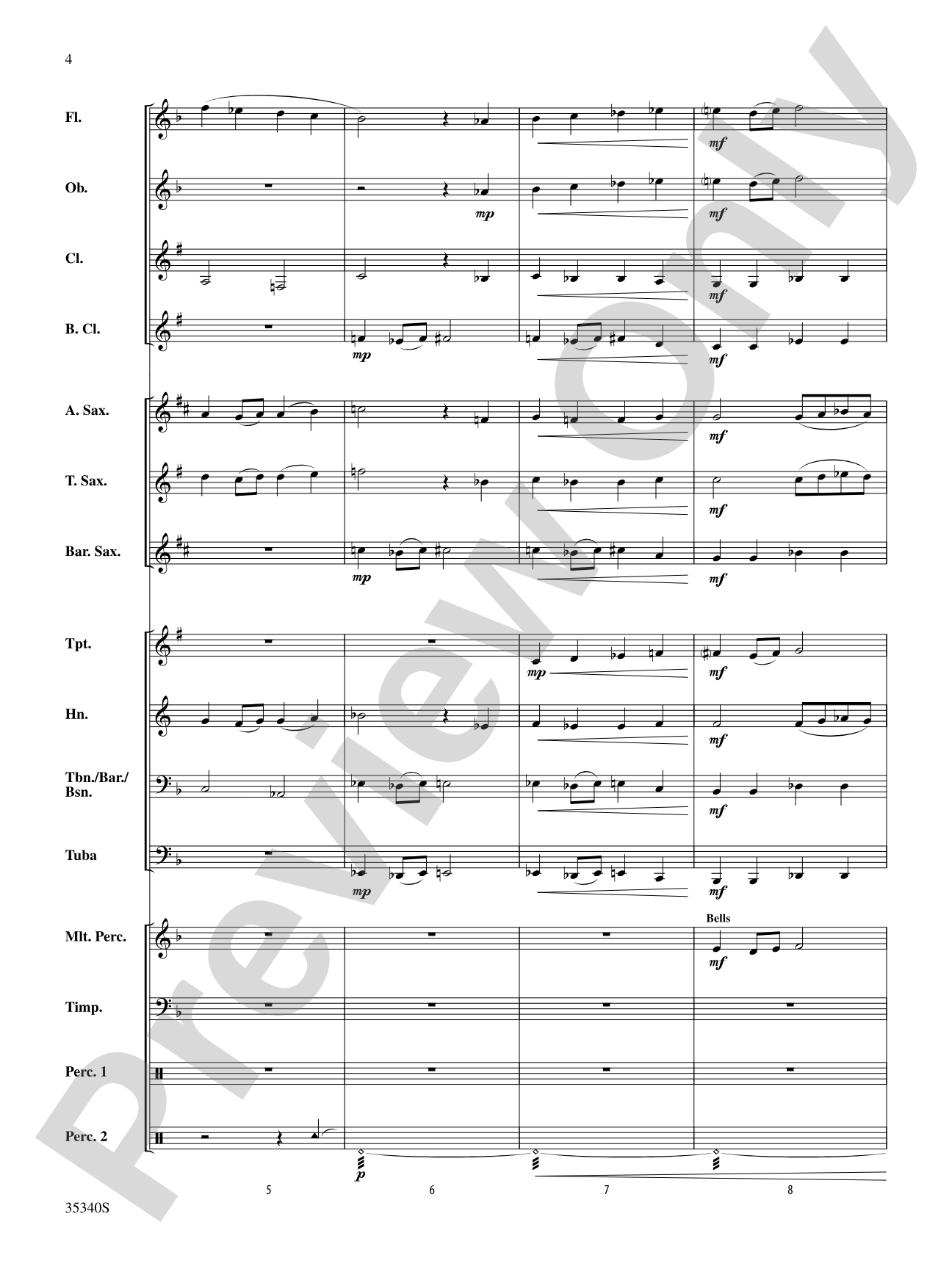 Hurakan: Concert Band Conductor Score & Parts