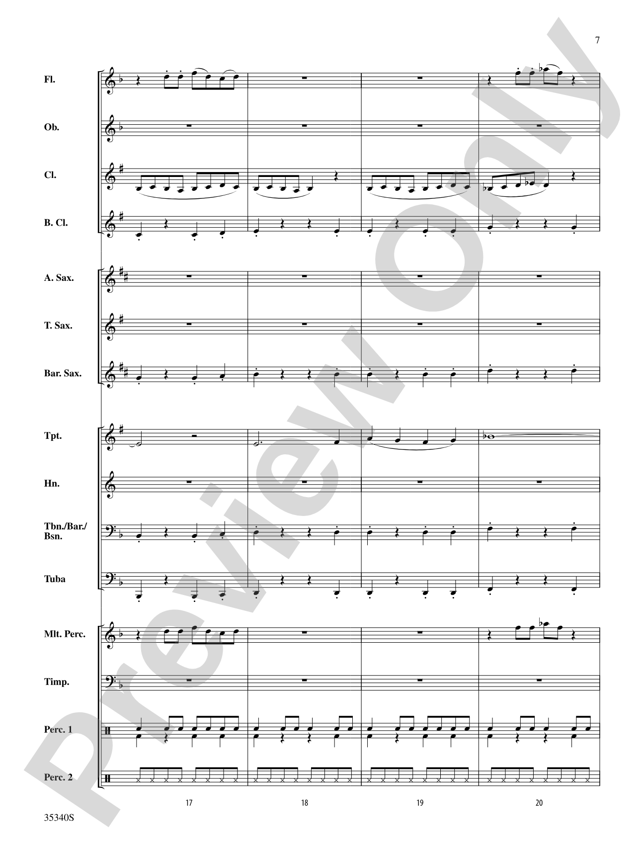 Hurakan: Concert Band Conductor Score & Parts