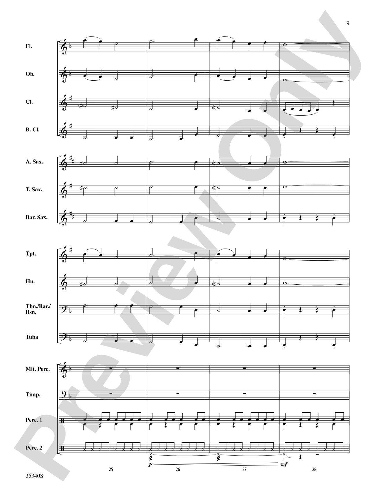 Hurakan: Concert Band Conductor Score & Parts