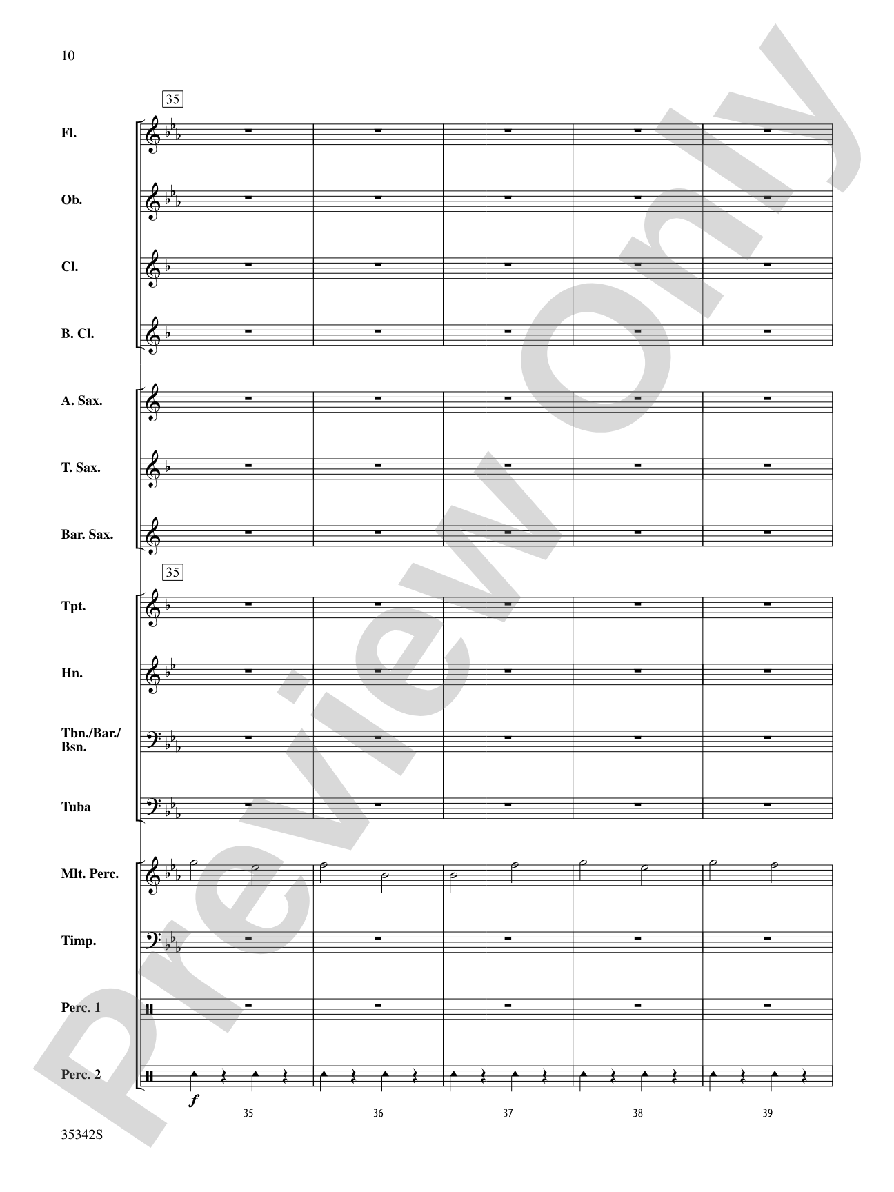Tick Tock: Concert Band Conductor Score & Parts