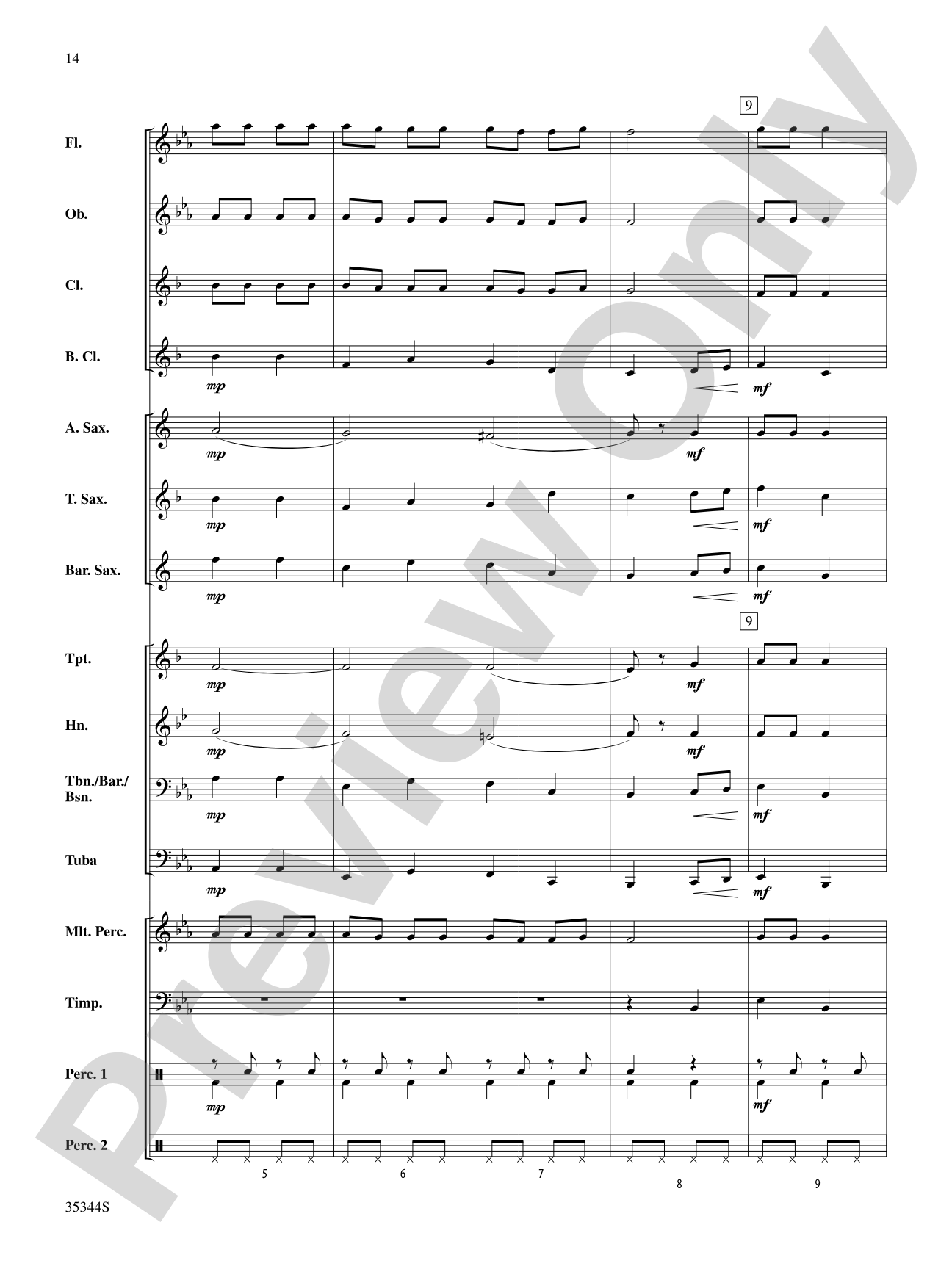 Belwin Beginning Band Kit #7: Holiday Edition: Concert Band Conductor Score & Parts