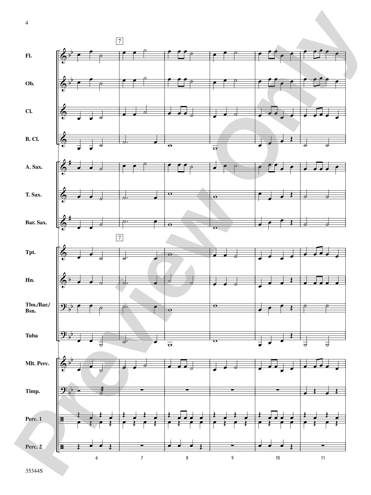 Belwin Beginning Band Kit #7: Holiday Edition: Concert Band Conductor Score & Parts