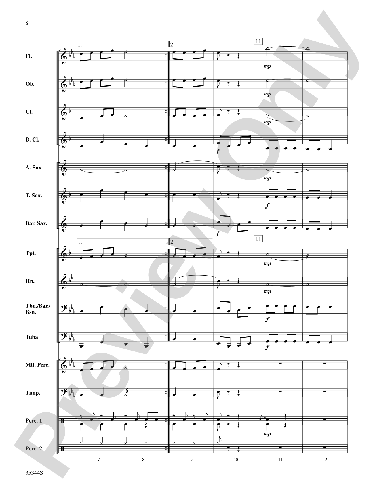 Belwin Beginning Band Kit #7: Holiday Edition: Concert Band Conductor Score & Parts