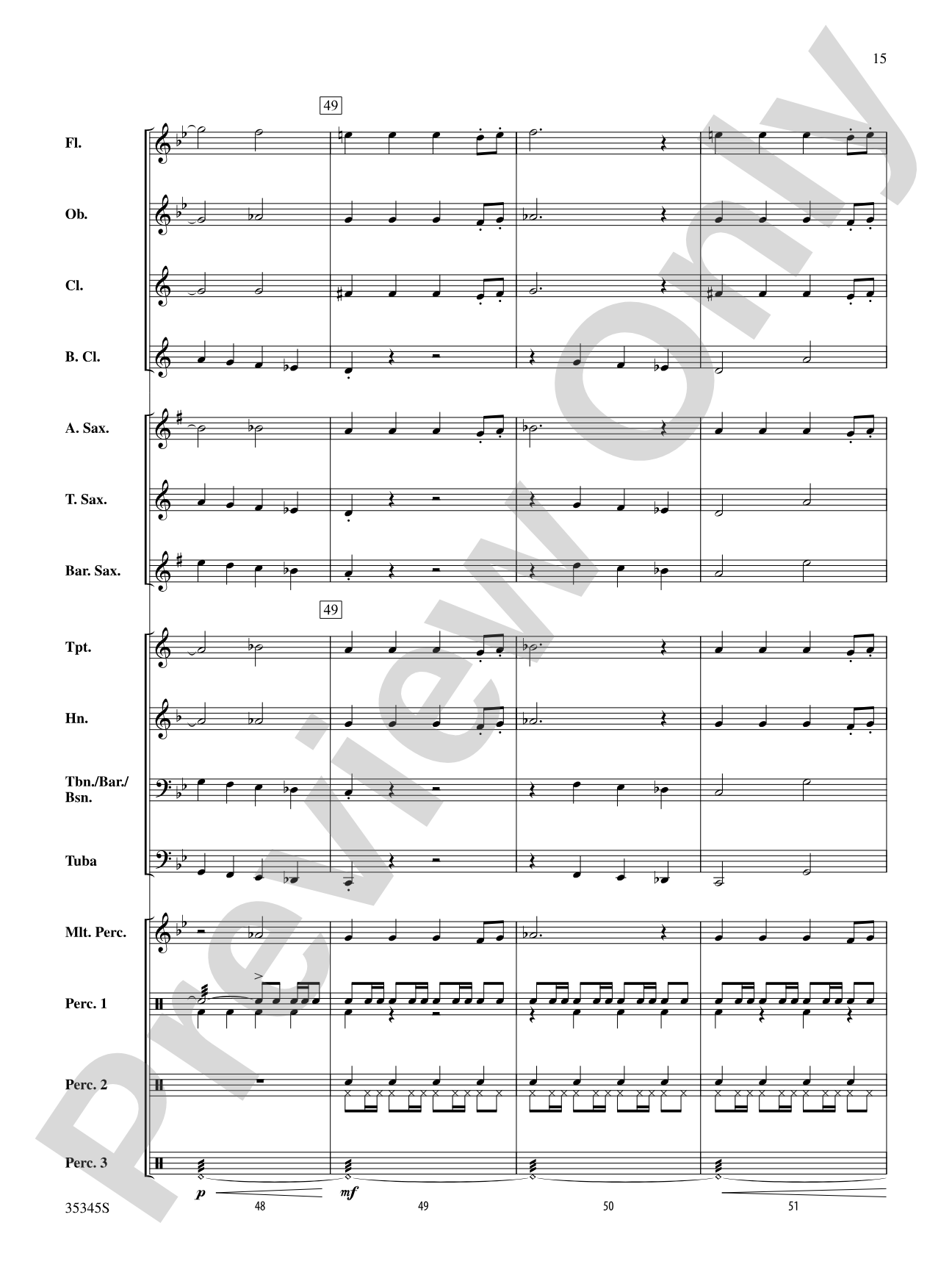 Plaza de Toros: Concert Band Conductor Score & Parts
