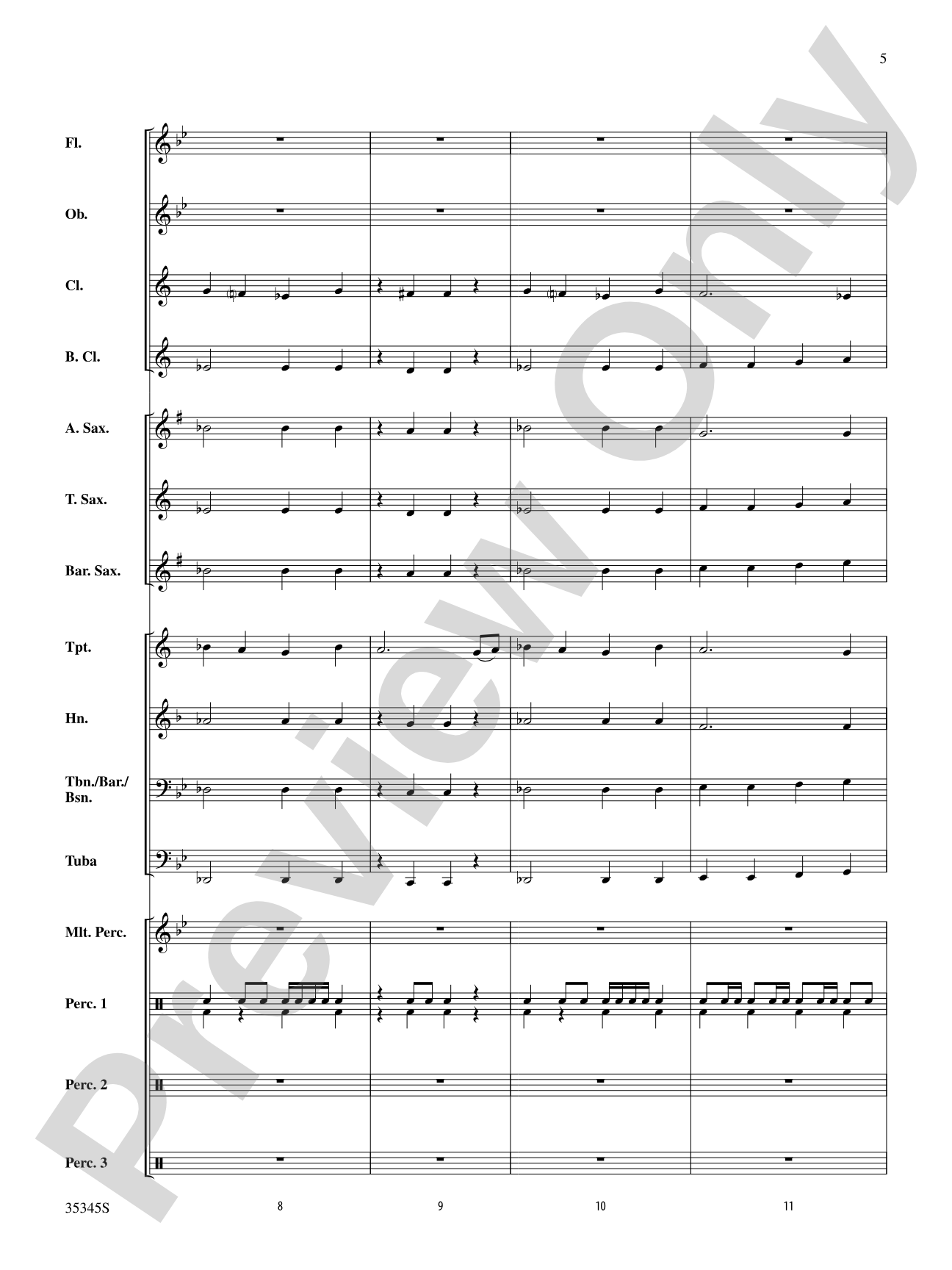 Plaza de Toros: Concert Band Conductor Score & Parts