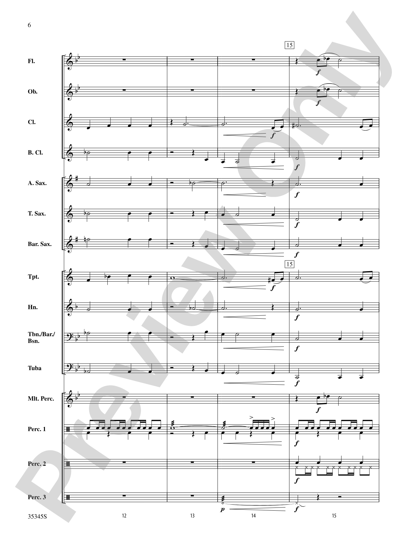 Plaza de Toros: Concert Band Conductor Score & Parts