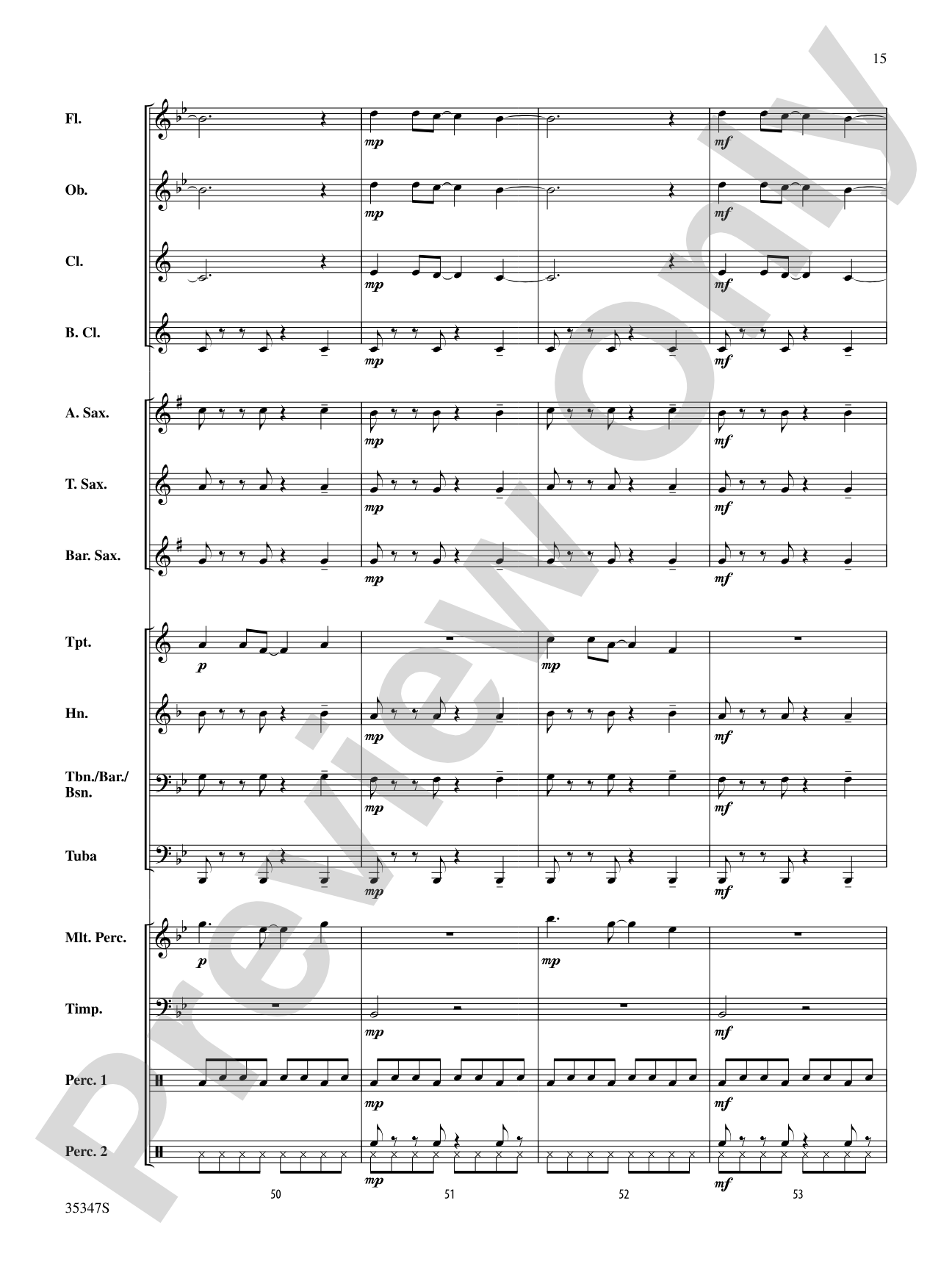 Bonse Aba: Concert Band Conductor Score & Parts