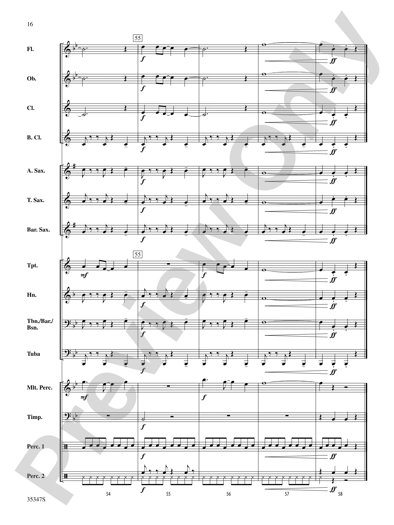 Bonse Aba: Concert Band Conductor Score & Parts