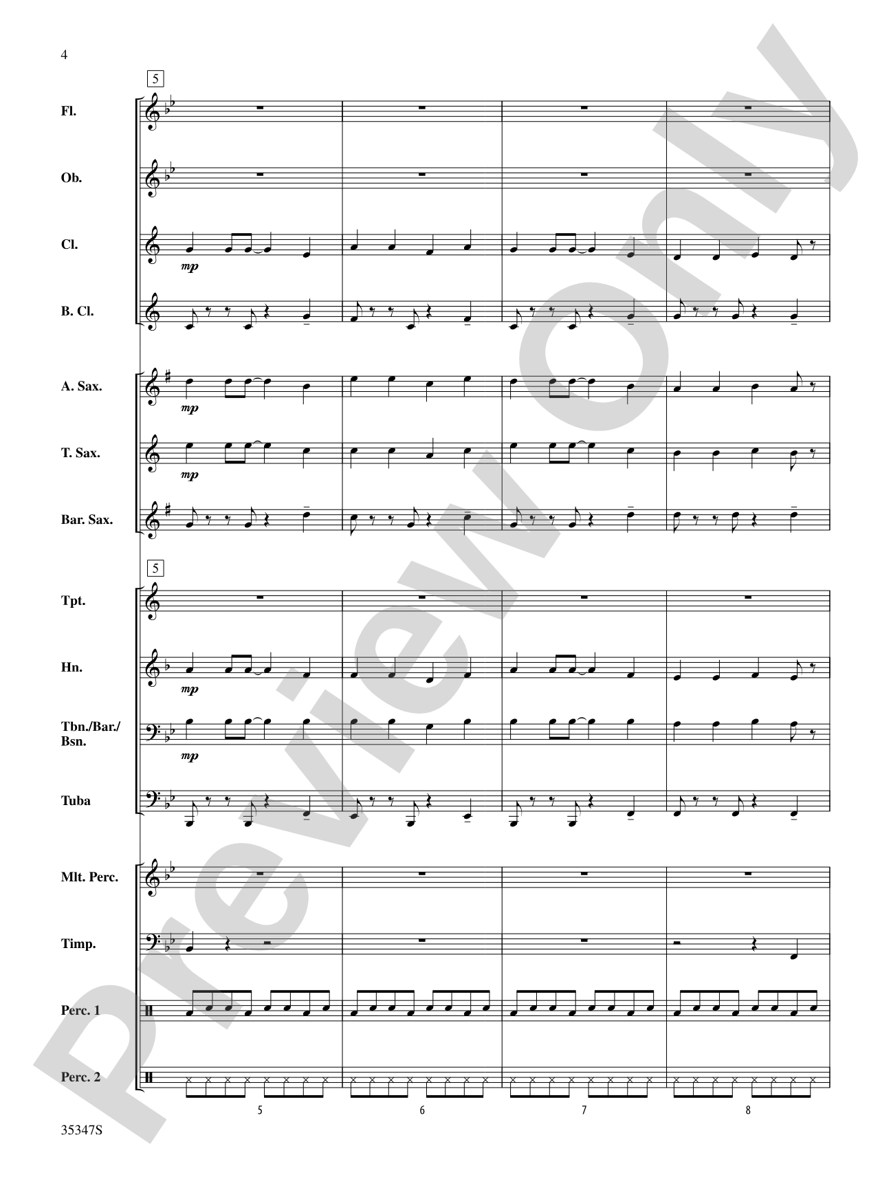 Bonse Aba: Concert Band Conductor Score & Parts