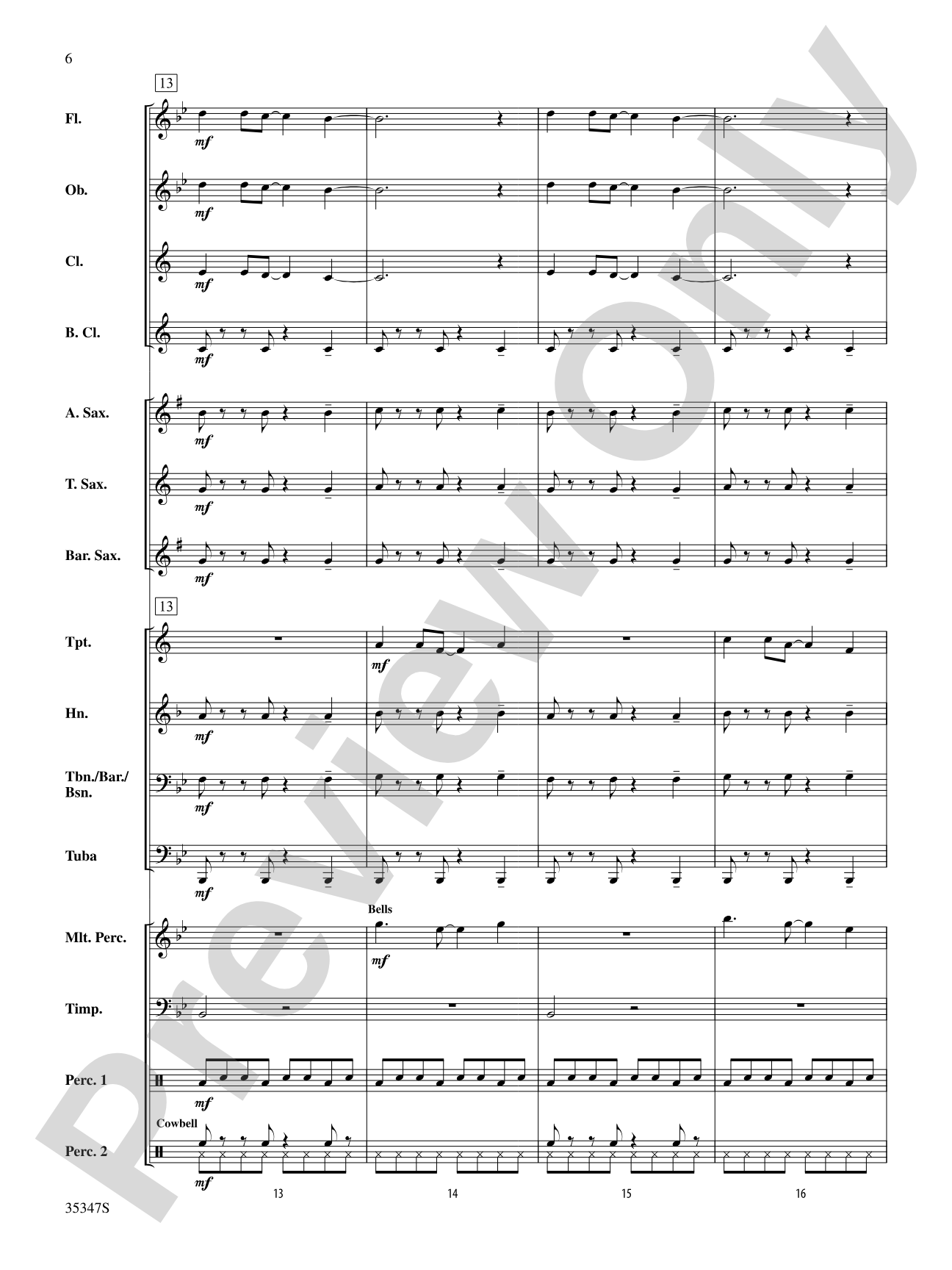 Bonse Aba: Concert Band Conductor Score & Parts