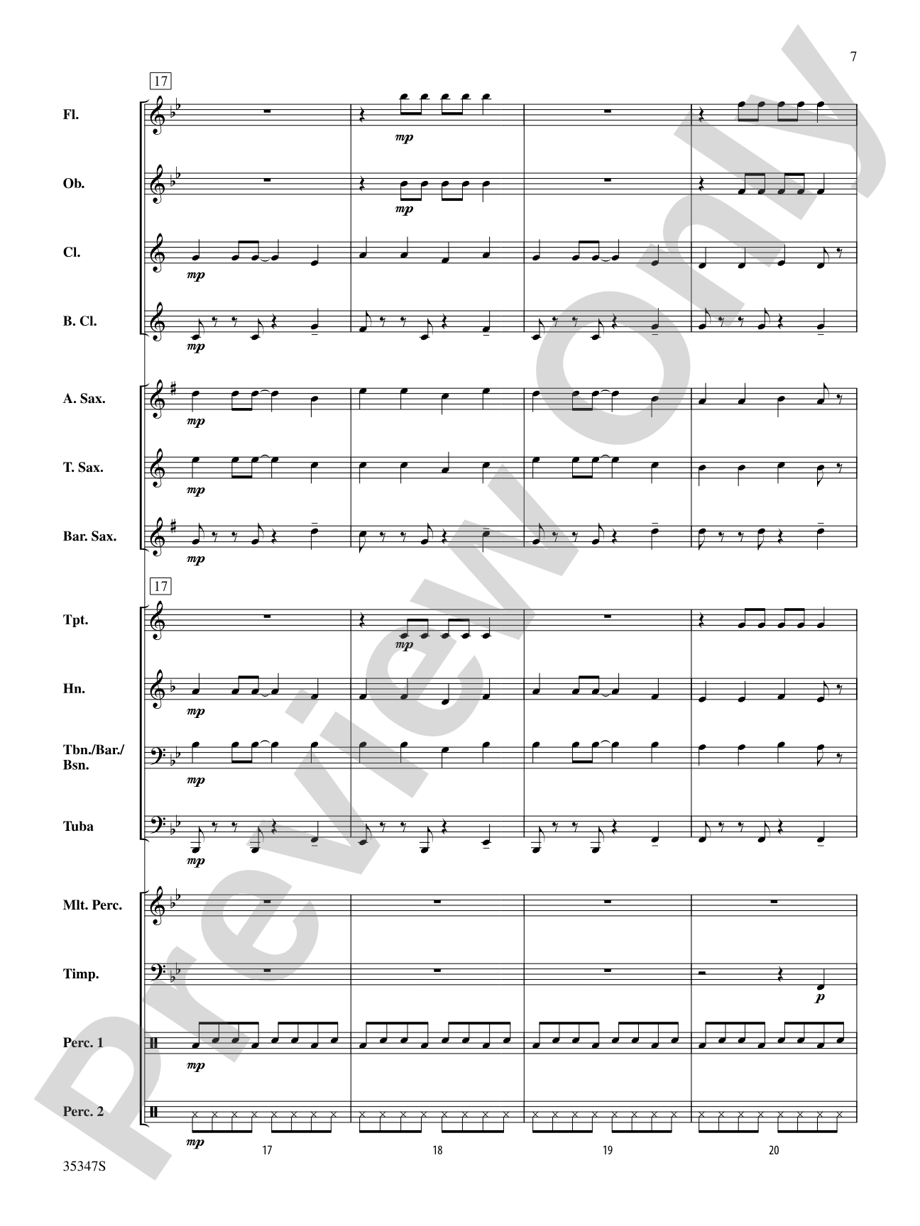 Bonse Aba: Concert Band Conductor Score & Parts