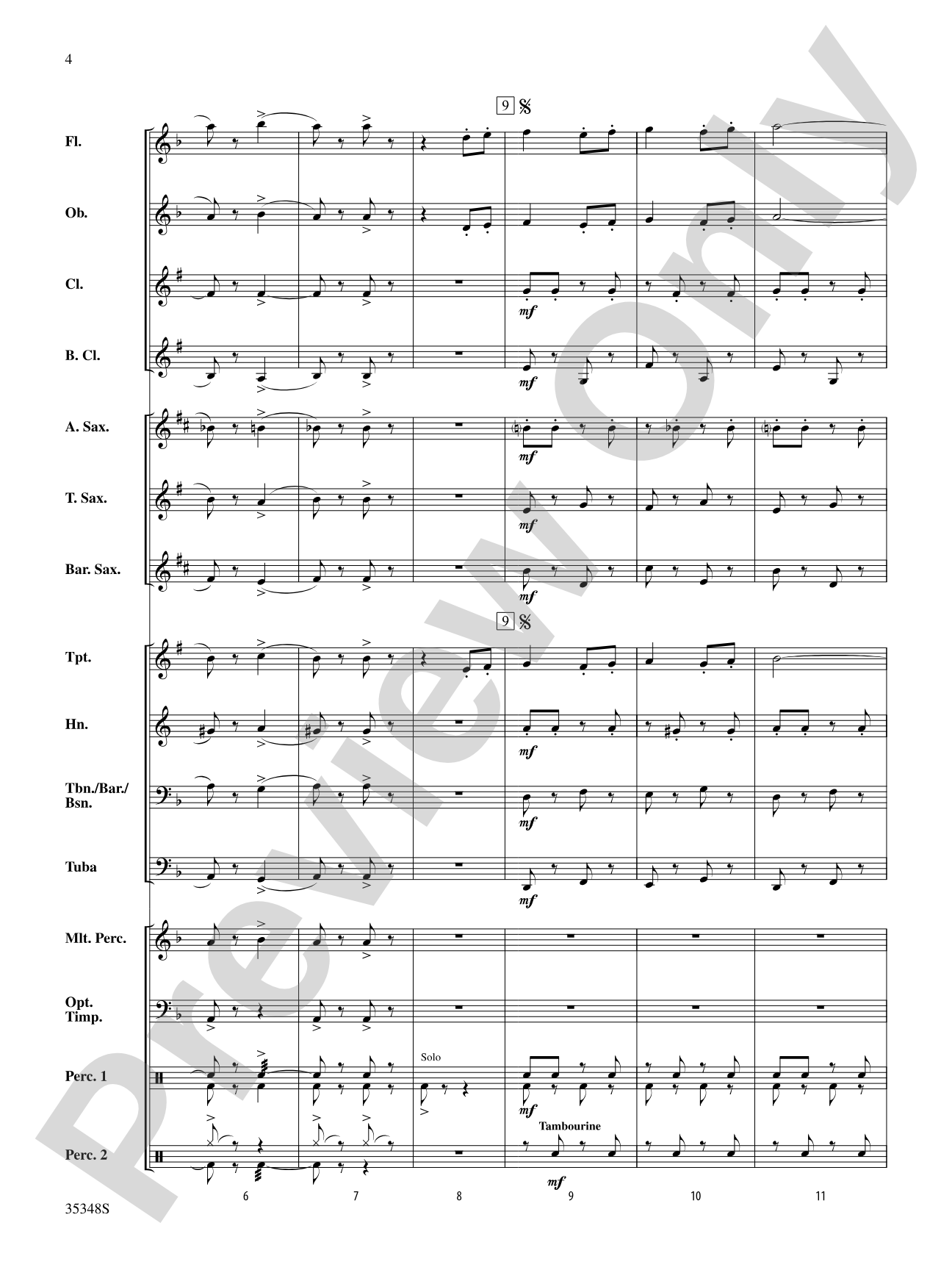 Andalucía: Concert Band Conductor Score & Parts