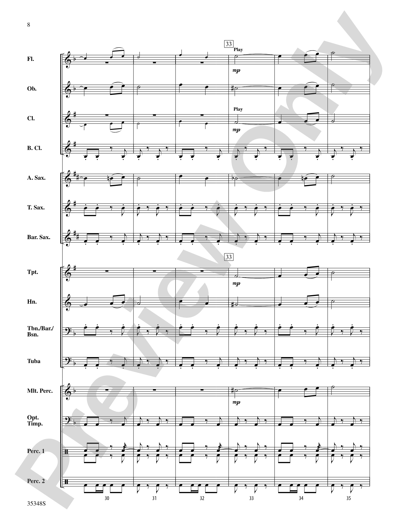 Andalucía: Concert Band Conductor Score & Parts