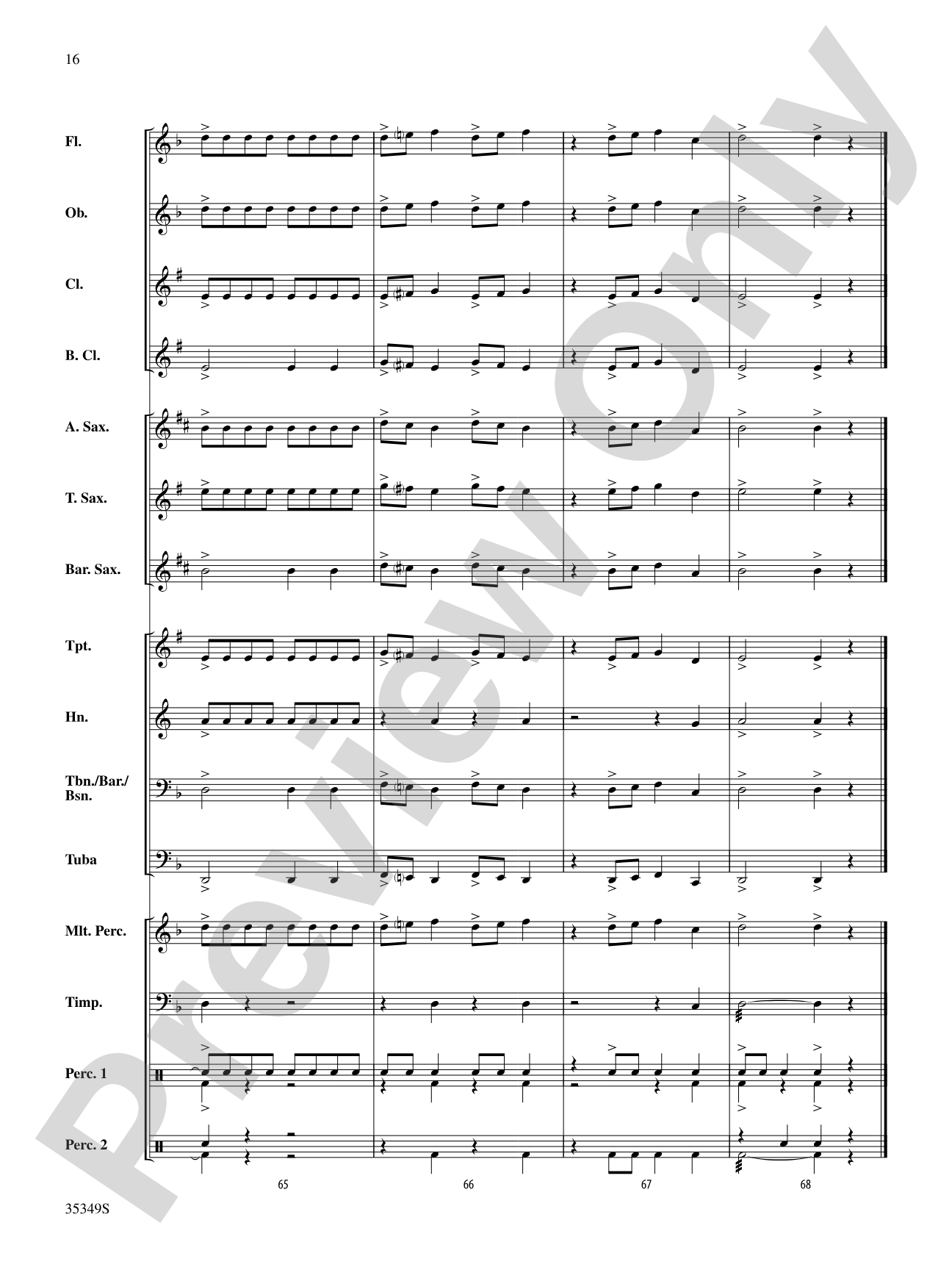 Racing the Sun: Concert Band Conductor Score & Parts
