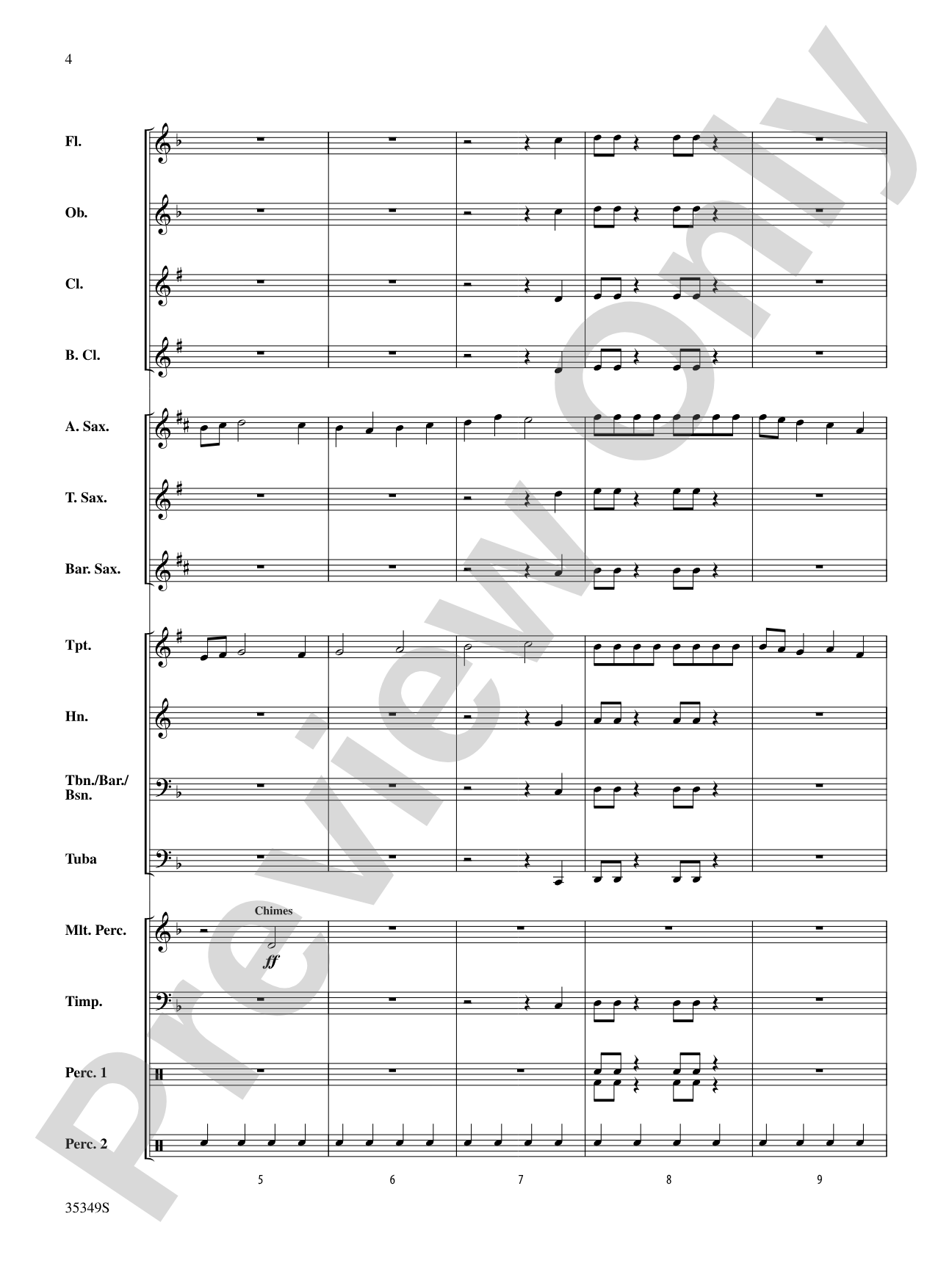 Racing the Sun: Concert Band Conductor Score & Parts
