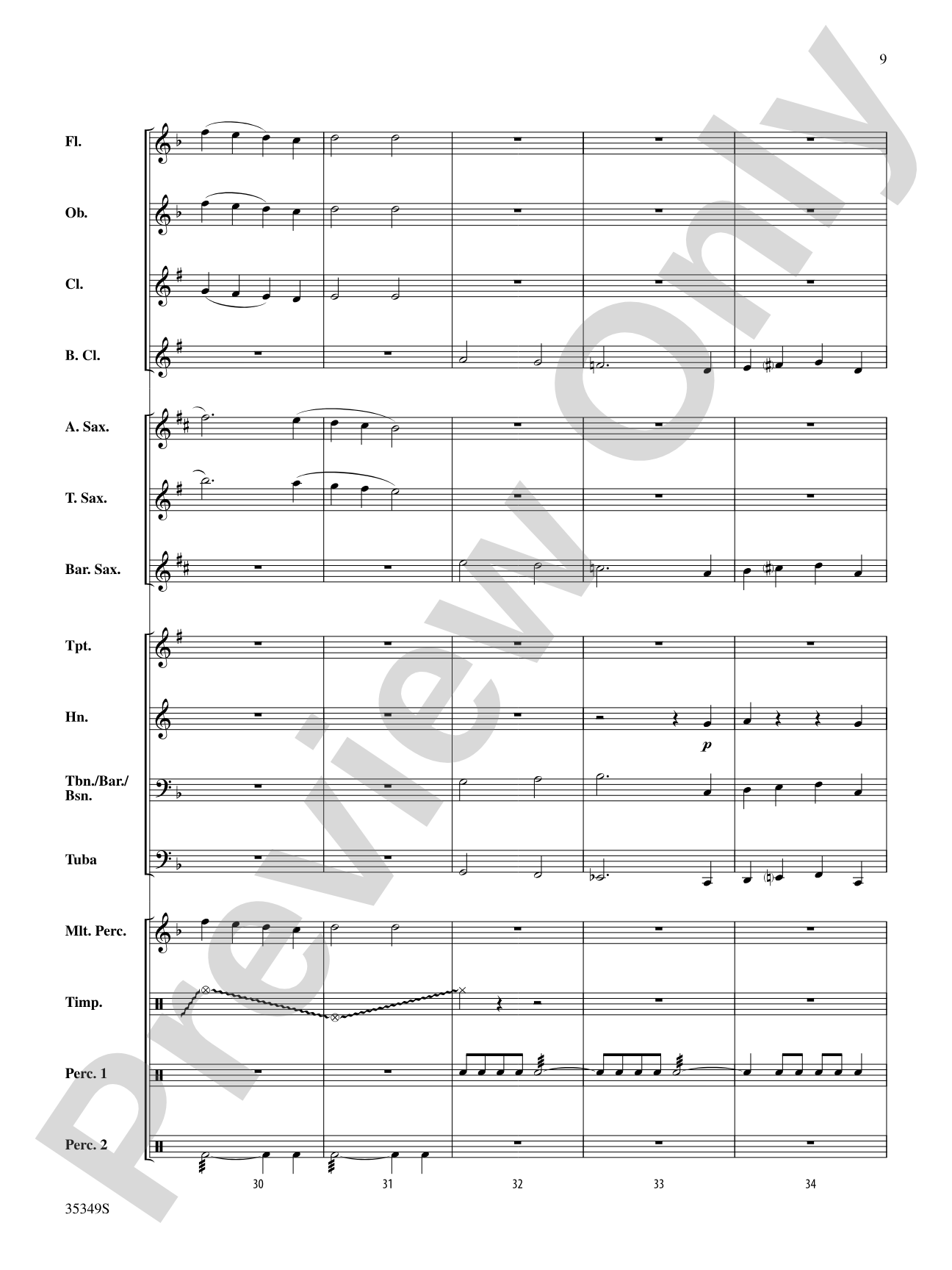 Racing the Sun: Concert Band Conductor Score & Parts