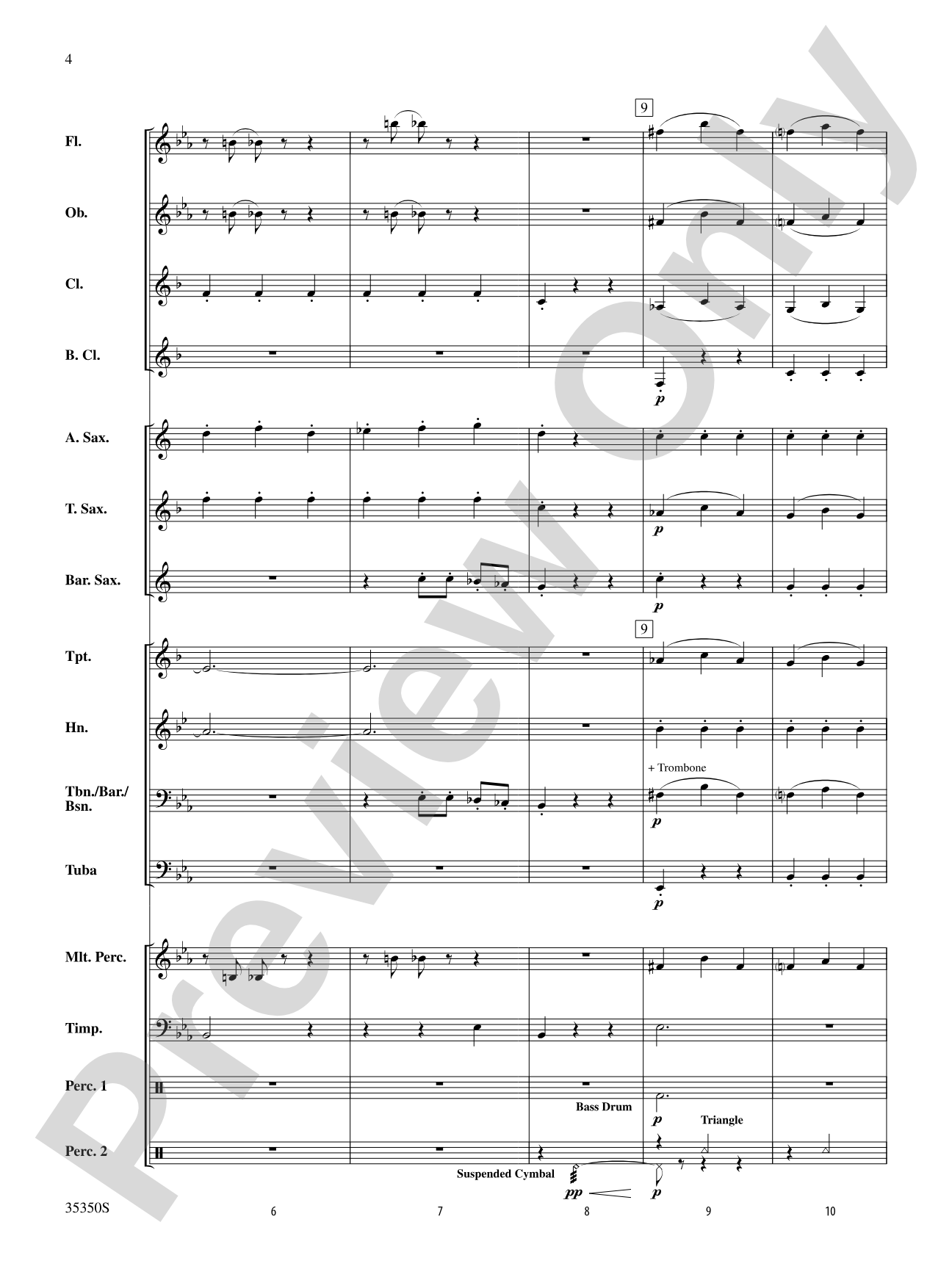 Dobby (from Harry Potter and the Deathly Hallows, Part 1): Concert Band Conductor Score & Parts