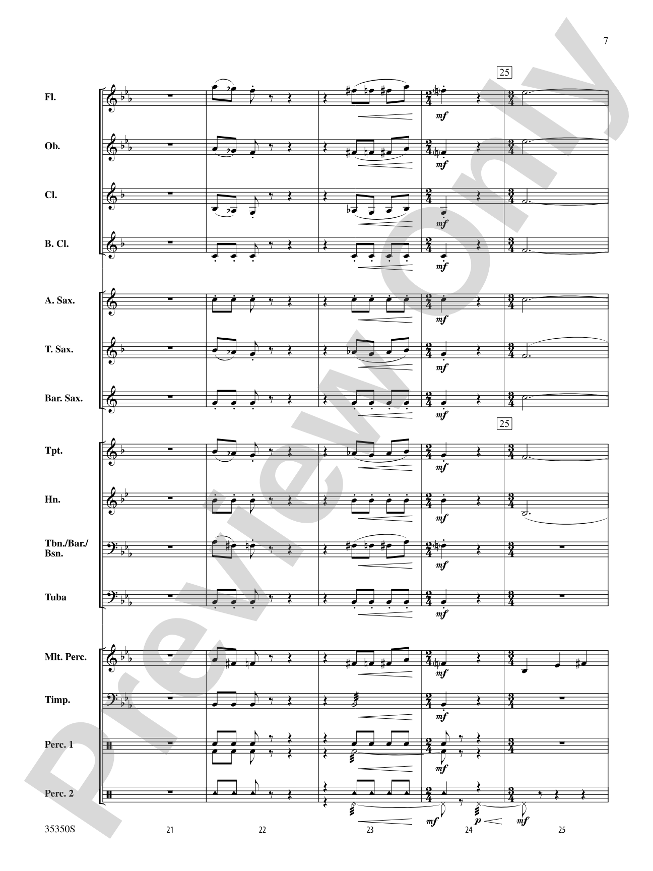 Dobby (from Harry Potter and the Deathly Hallows, Part 1): Concert Band Conductor Score & Parts