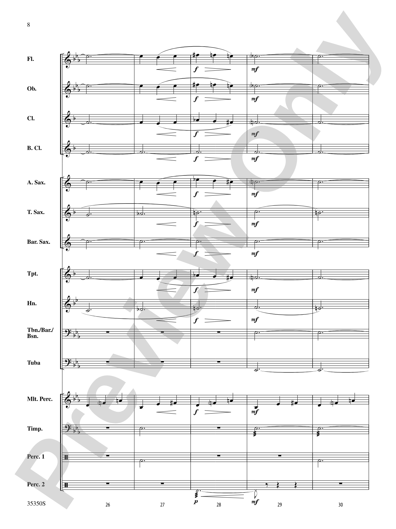 Dobby (from Harry Potter and the Deathly Hallows, Part 1): Concert Band Conductor Score & Parts