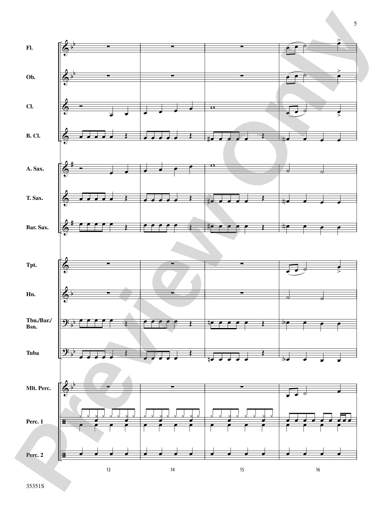 25 or 6 to 4: Concert Band Conductor Score & Parts