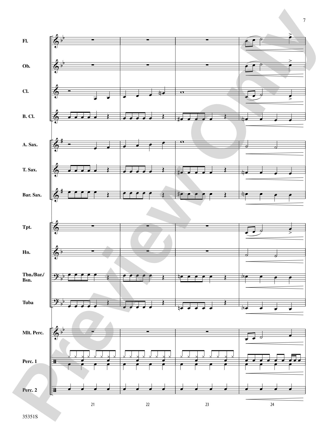25 or 6 to 4: Concert Band Conductor Score & Parts