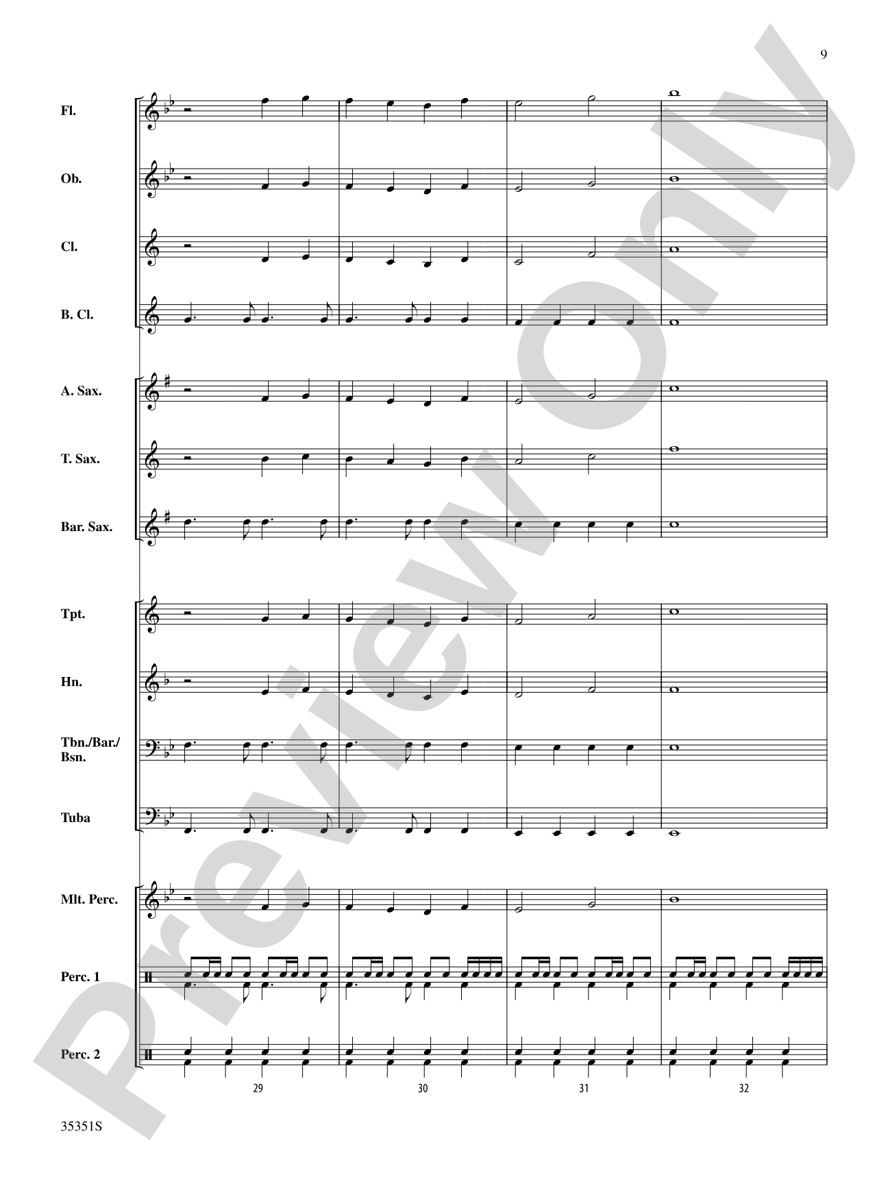 25 or 6 to 4: Concert Band Conductor Score & Parts
