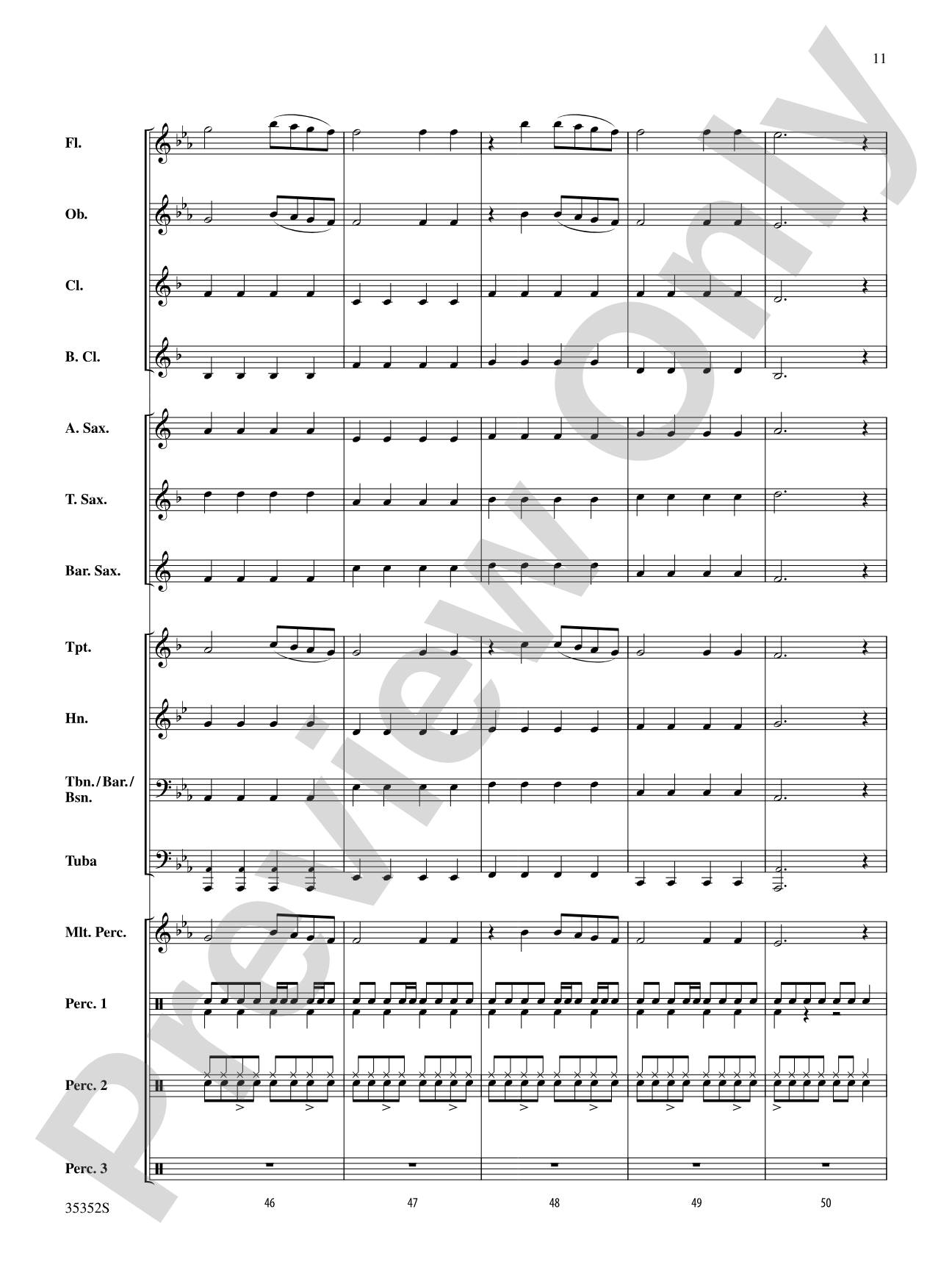Firework: Concert Band Conductor Score & Parts