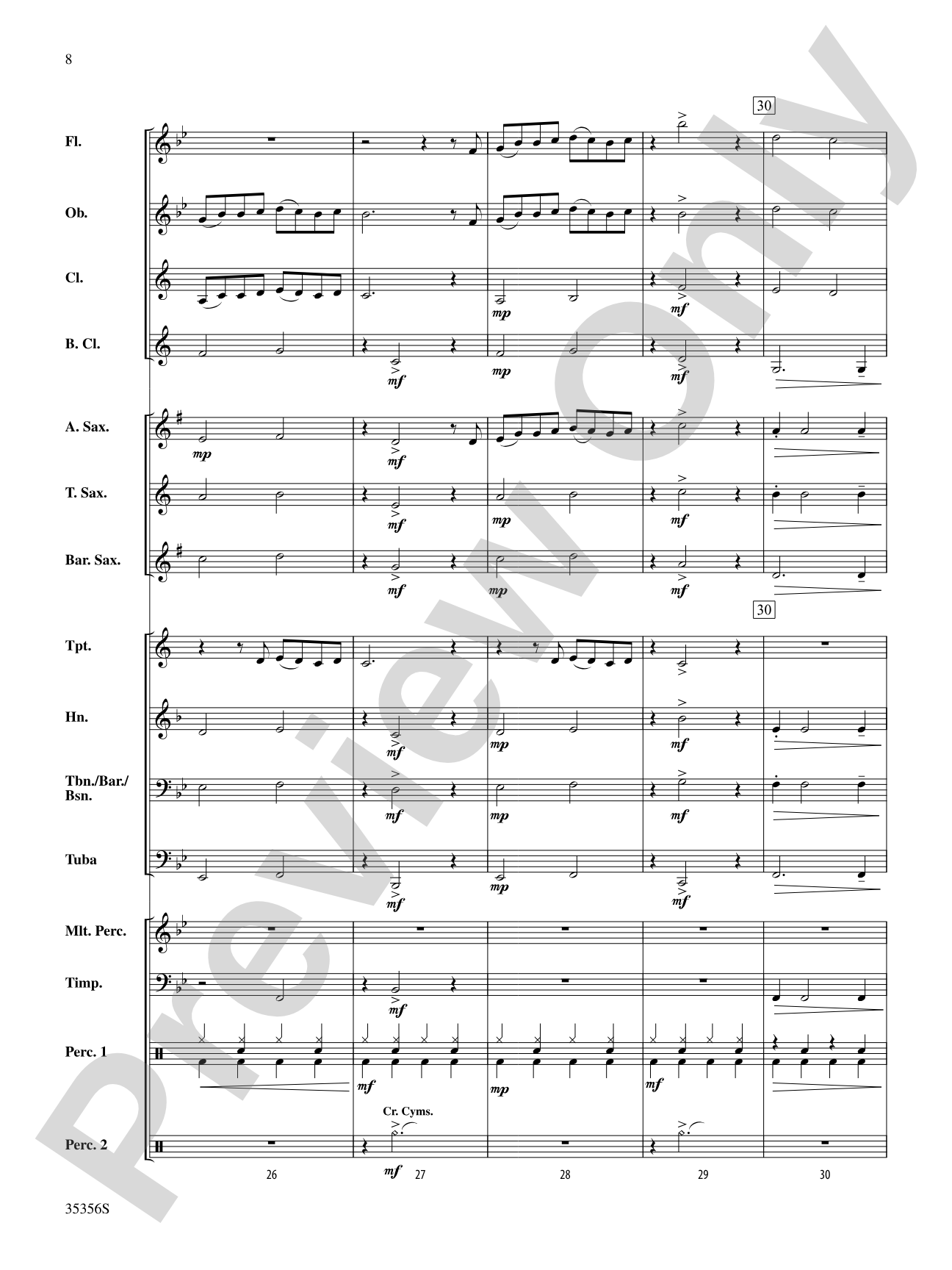 The Big Bang Theory (Main Title): Concert Band Conductor Score & Parts