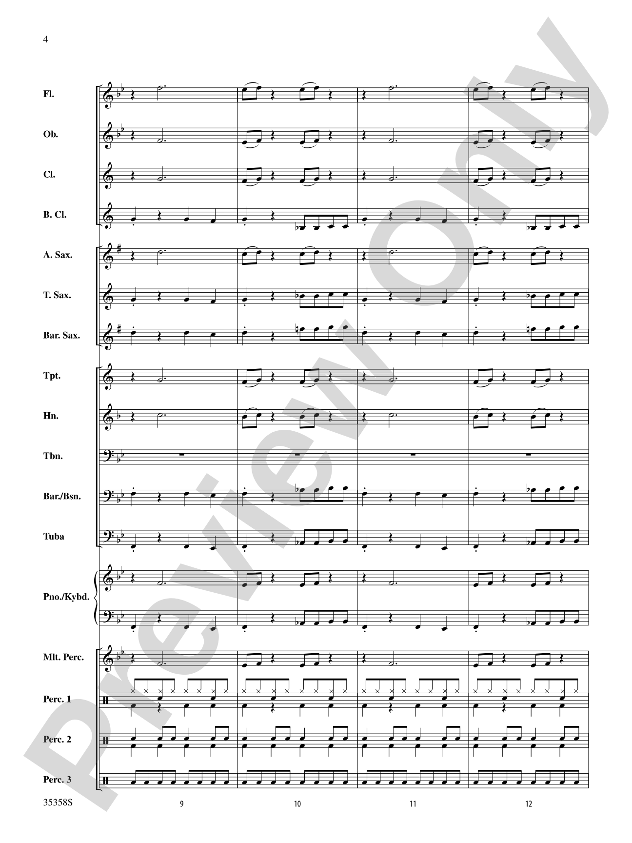 Funny Bones: Concert Band Conductor Score & Parts