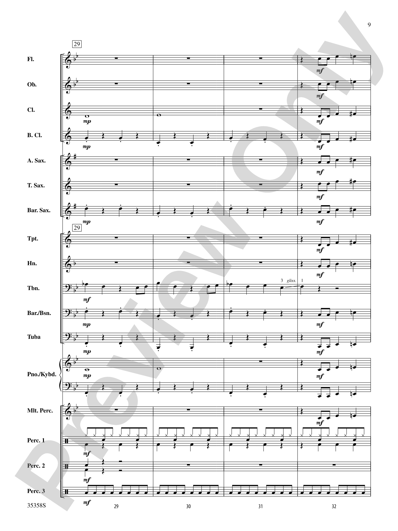 Funny Bones: Concert Band Conductor Score & Parts