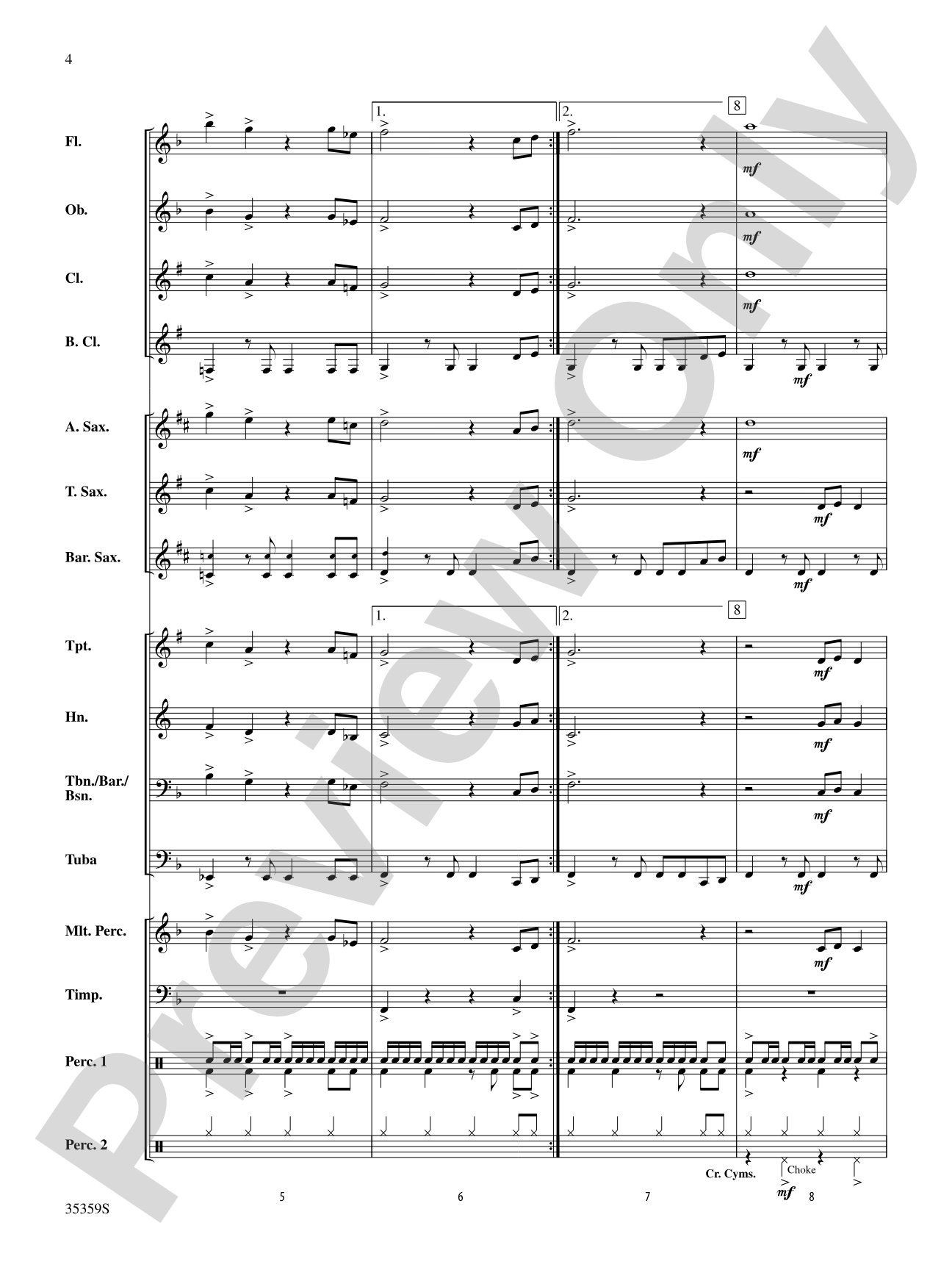 Na Na Hey Hey Kiss Him Goodbye: Concert Band Conductor Score & Parts