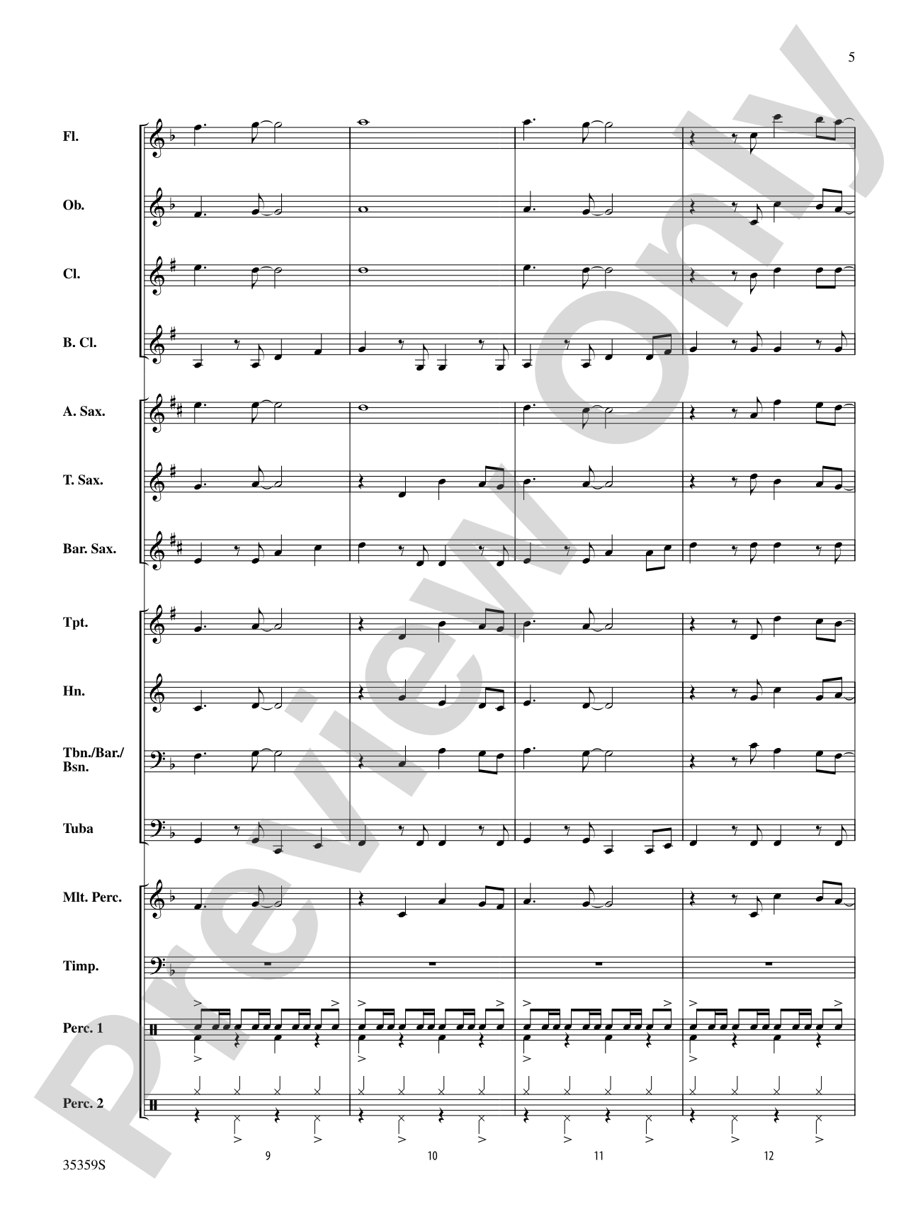 Na Na Hey Hey Kiss Him Goodbye: Concert Band Conductor Score & Parts