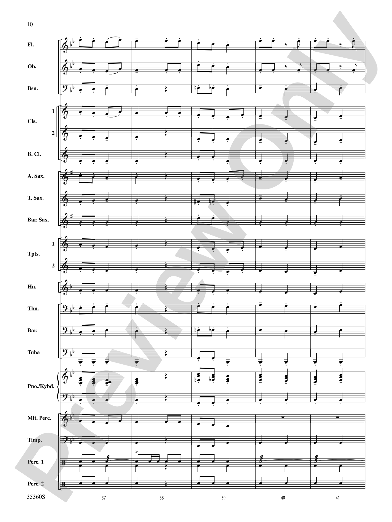 Russian Dance from The Nutcracker: Concert Band Conductor Score & Parts