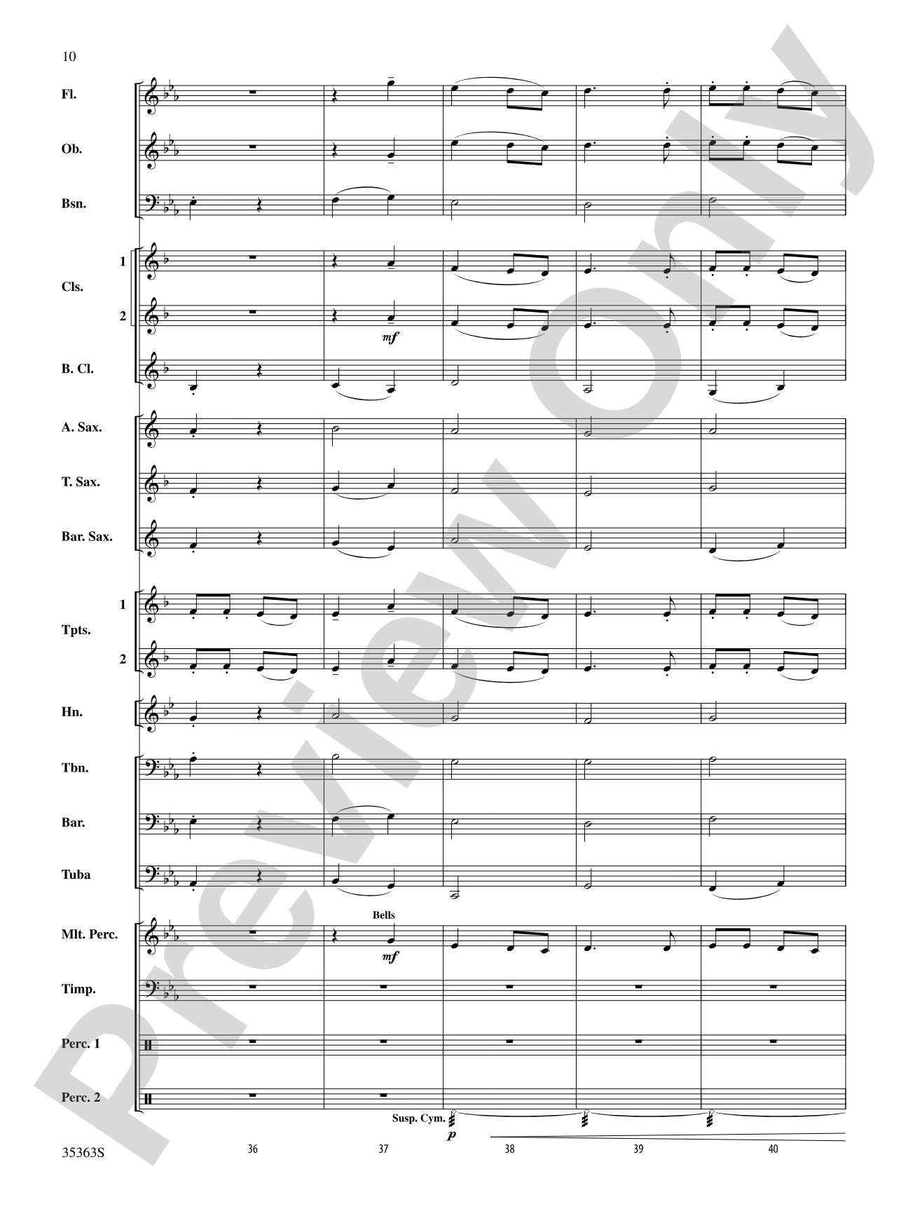 Fantasia on "Christmas Comes Anew": Concert Band Conductor Score & Parts