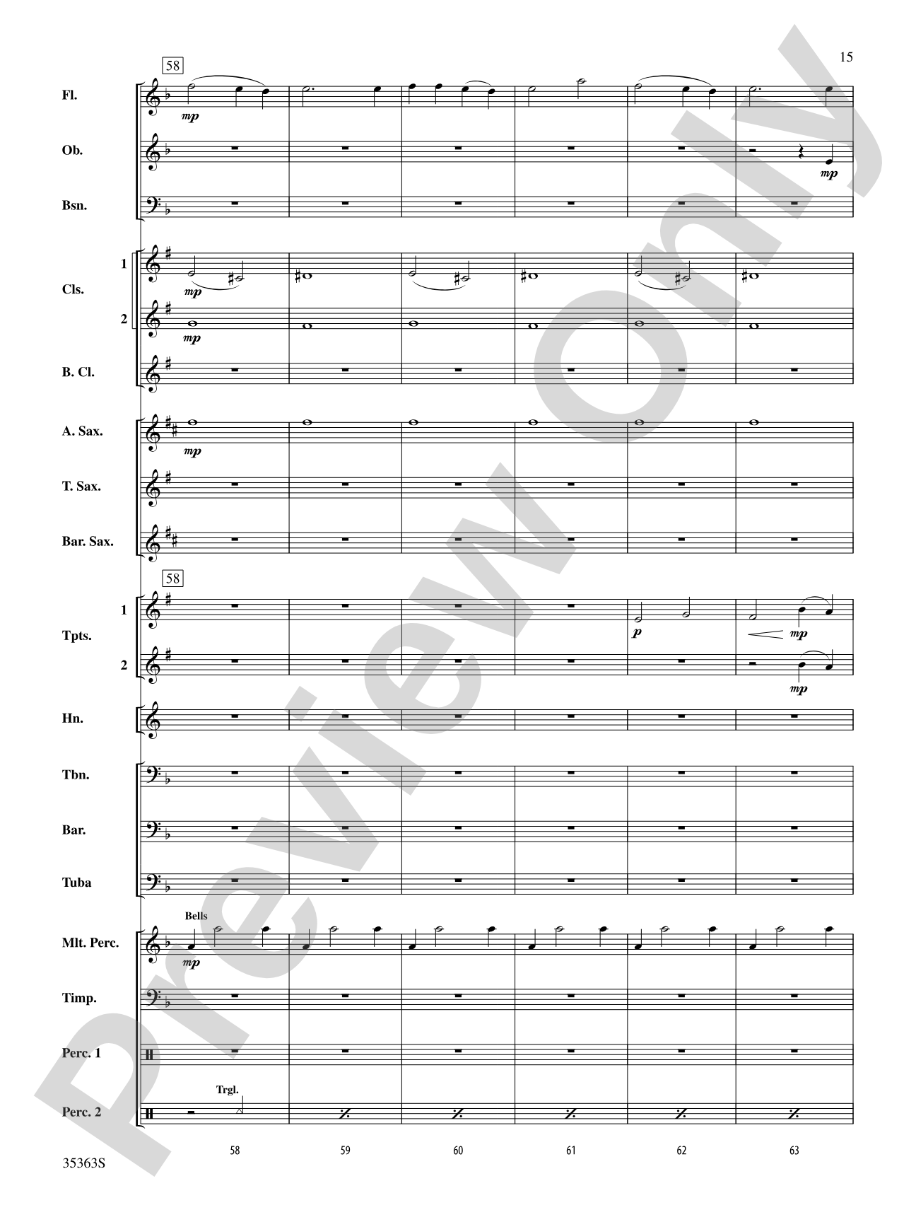 Fantasia on "Christmas Comes Anew": Concert Band Conductor Score & Parts