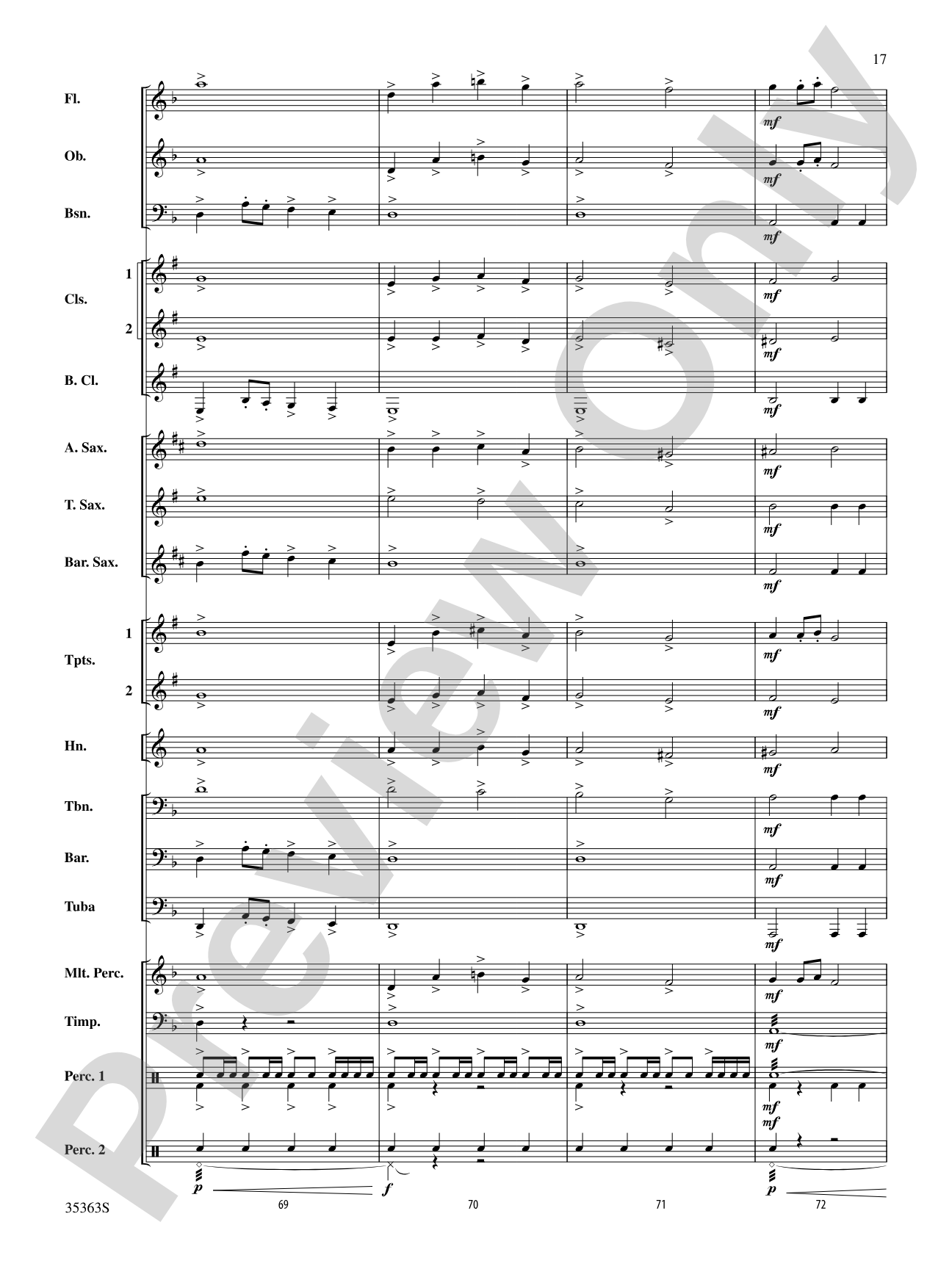 Fantasia on "Christmas Comes Anew": Concert Band Conductor Score & Parts